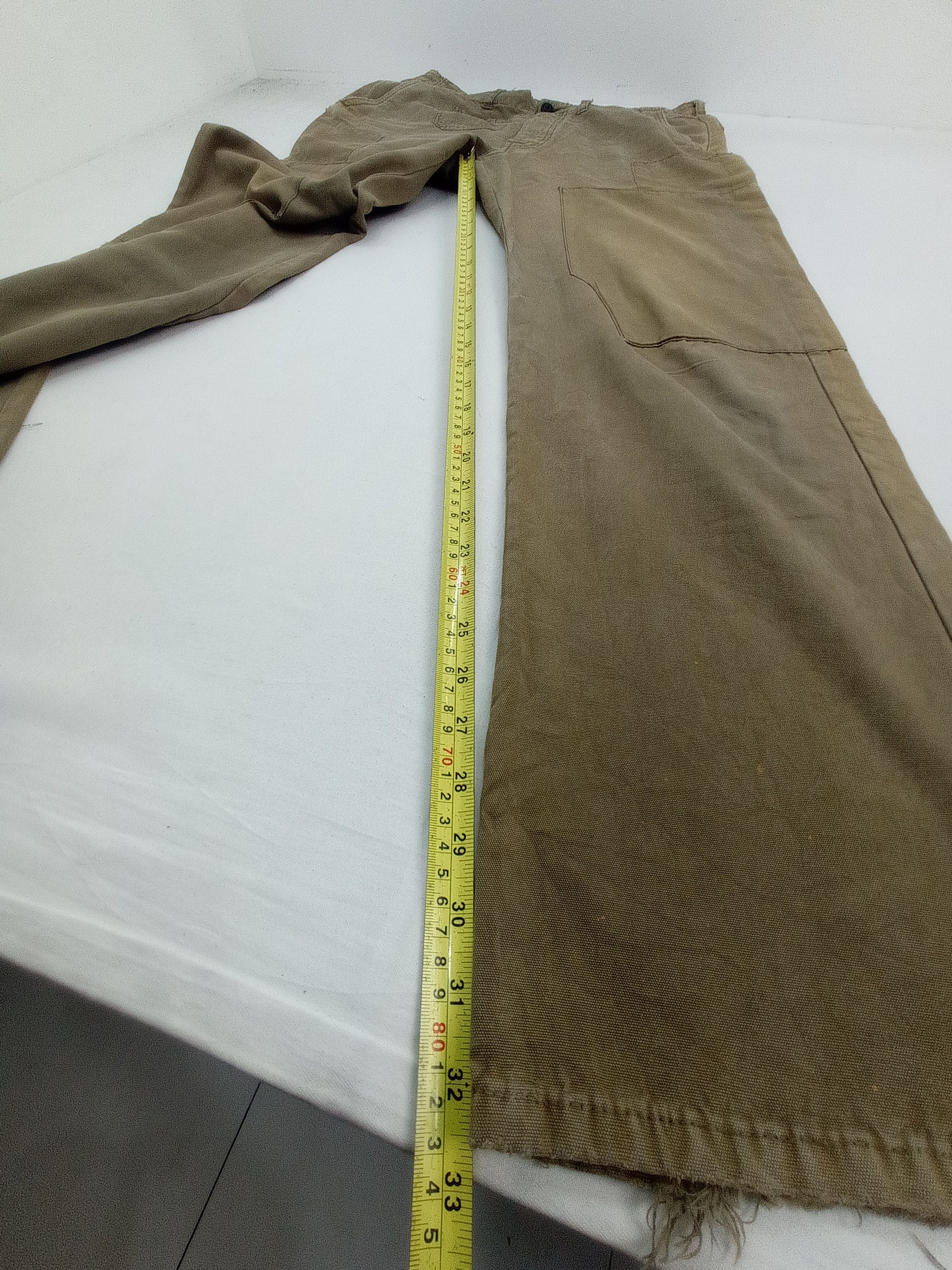 Japanese Brand Vintage One True Double Knee Workwear Pants Size US 32 / EU 48 - 16 Thumbnail