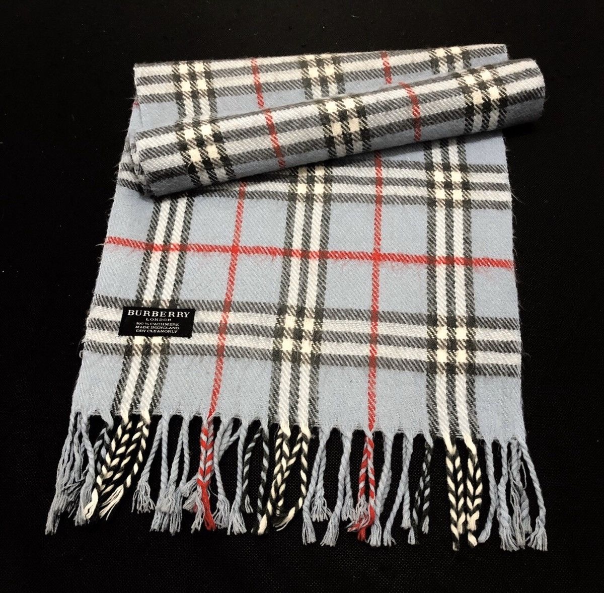 image of Vintage 90's Burberry London Novacheck Scarves/muffler in Nova Check, Men's