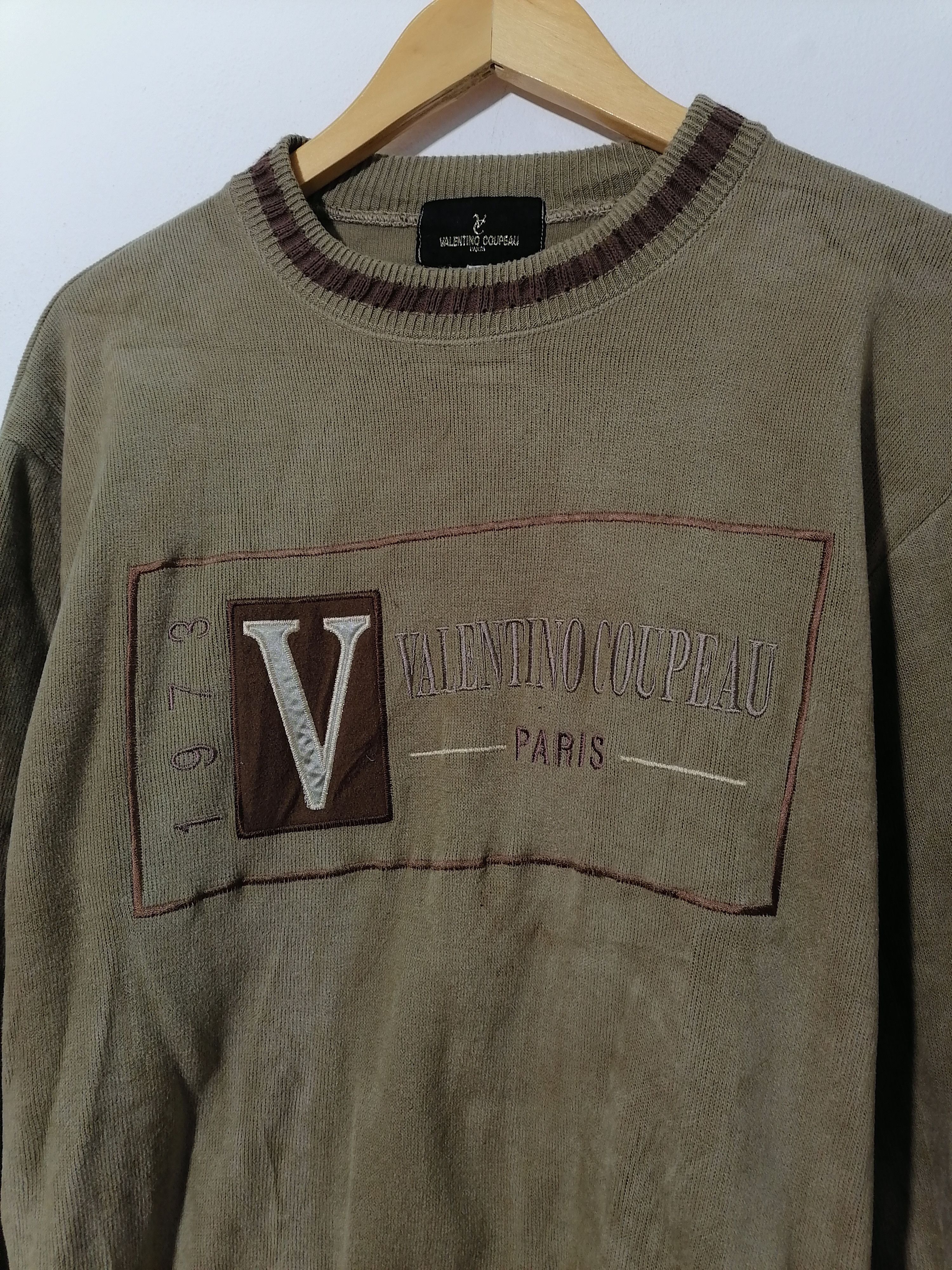 Designer × Japanese Brand × Valentino Valentino Coupeau Sweatshirt Size US L / EU 52-54 / 3 - 2 Thumbnail