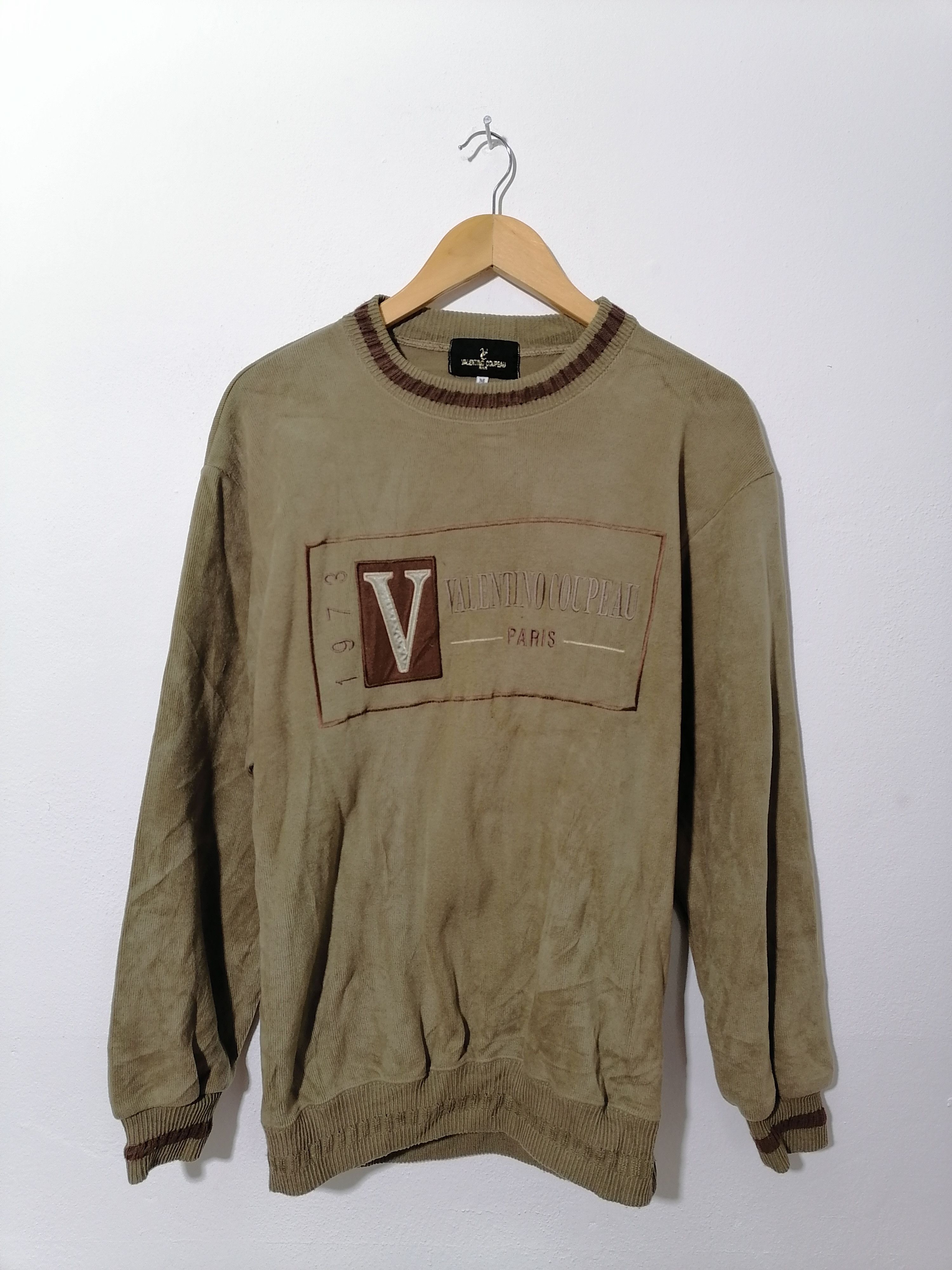 Designer × Japanese Brand × Valentino Valentino Coupeau Sweatshirt Size US L / EU 52-54 / 3 - 1 Thumbnail