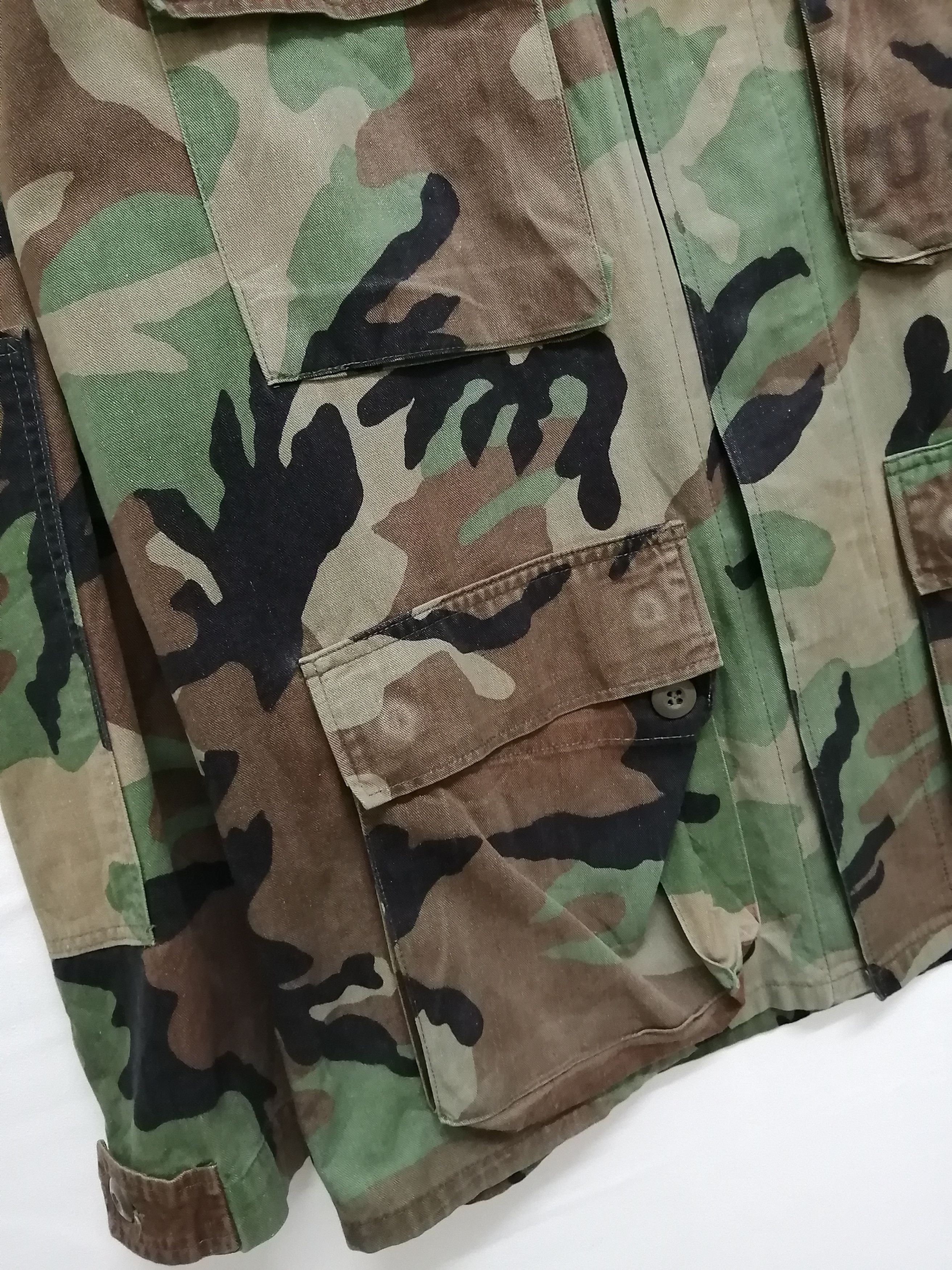 Vintage Vintage USMC Camouflage Army Jacket Size US L / EU 52-54 / 3 - 3 Thumbnail