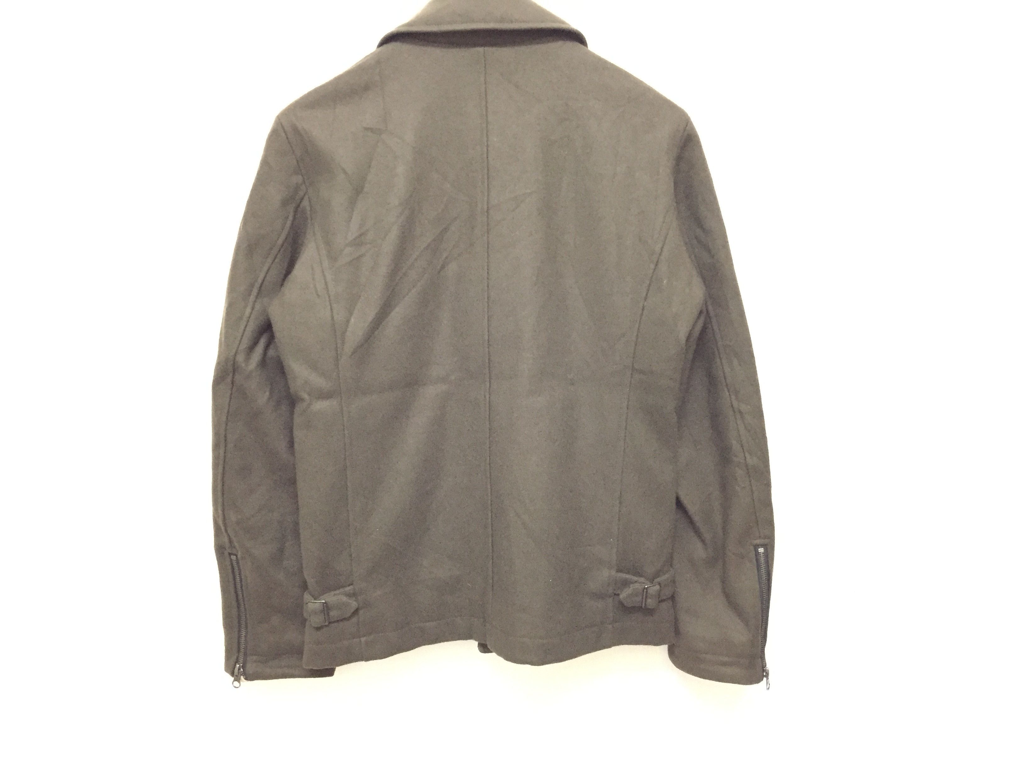 291295=Homme 291295= Homme Rider Asymmetrical rider wool jacket Size US M / EU 48-50 / 2 - 9 Thumbnail