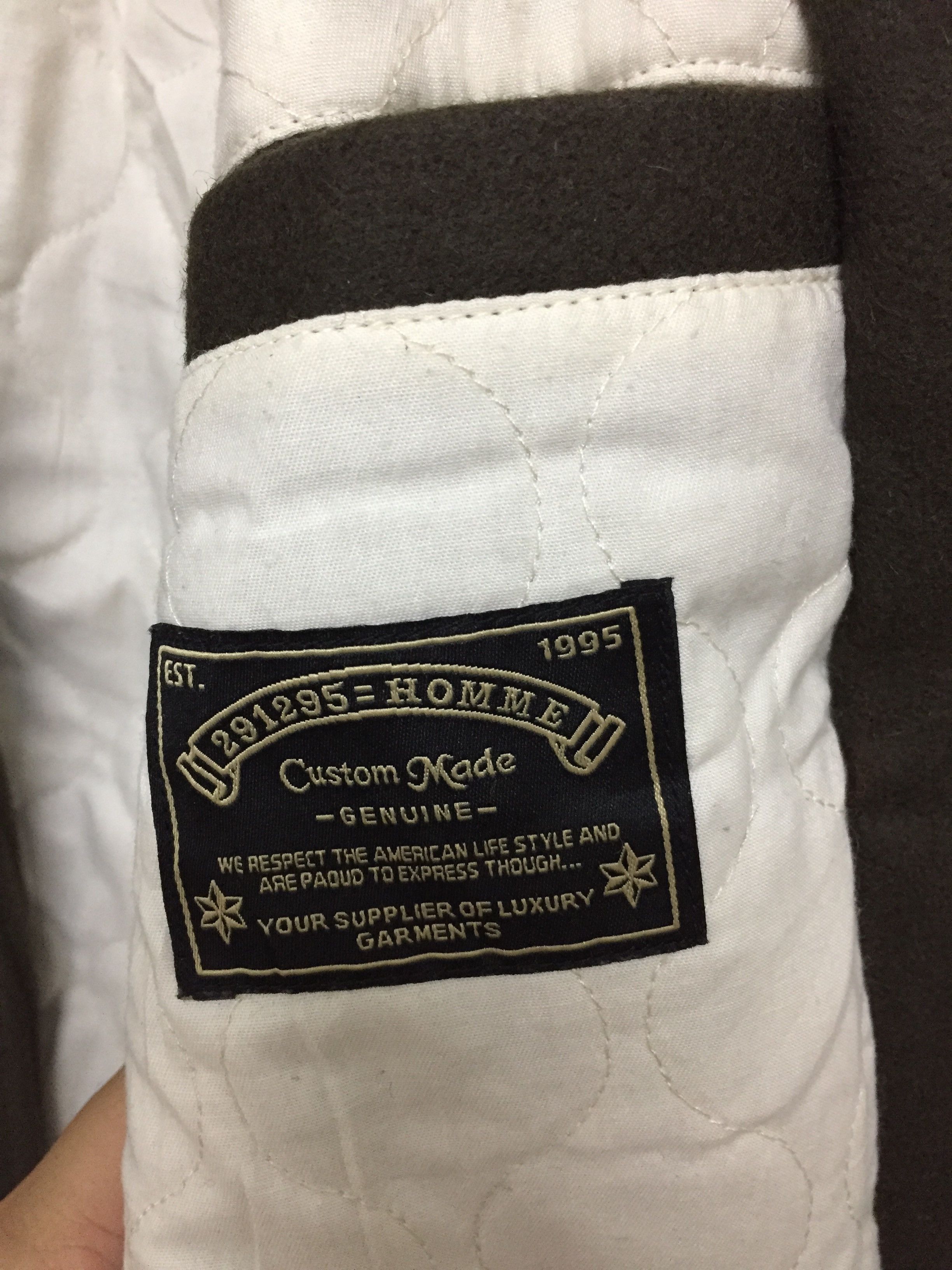 291295=Homme 291295= Homme Rider Asymmetrical rider wool jacket Size US M / EU 48-50 / 2 - 12 Thumbnail