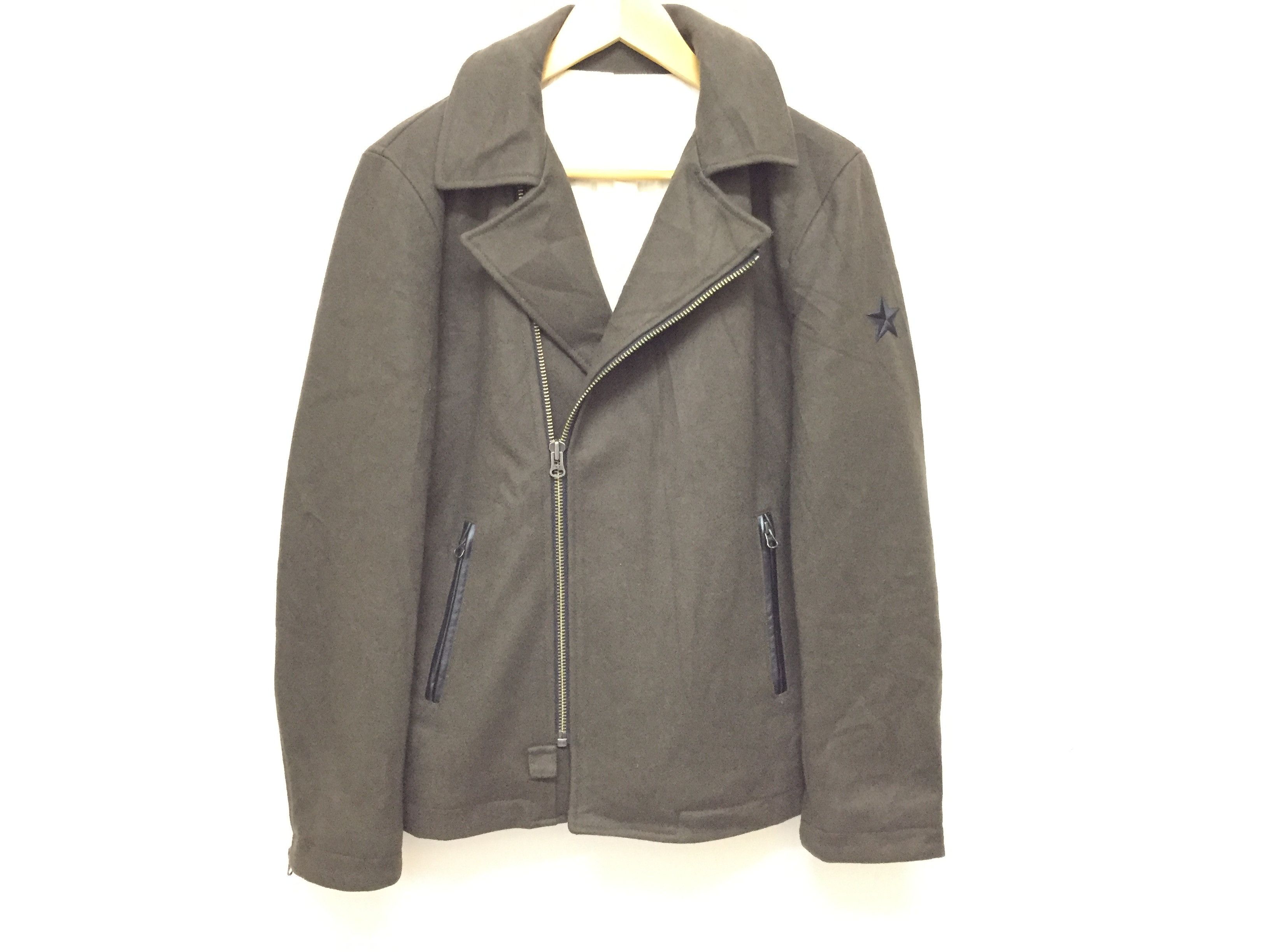 291295=Homme 291295= Homme Rider Asymmetrical rider wool jacket Size US M / EU 48-50 / 2 - 2 Thumbnail