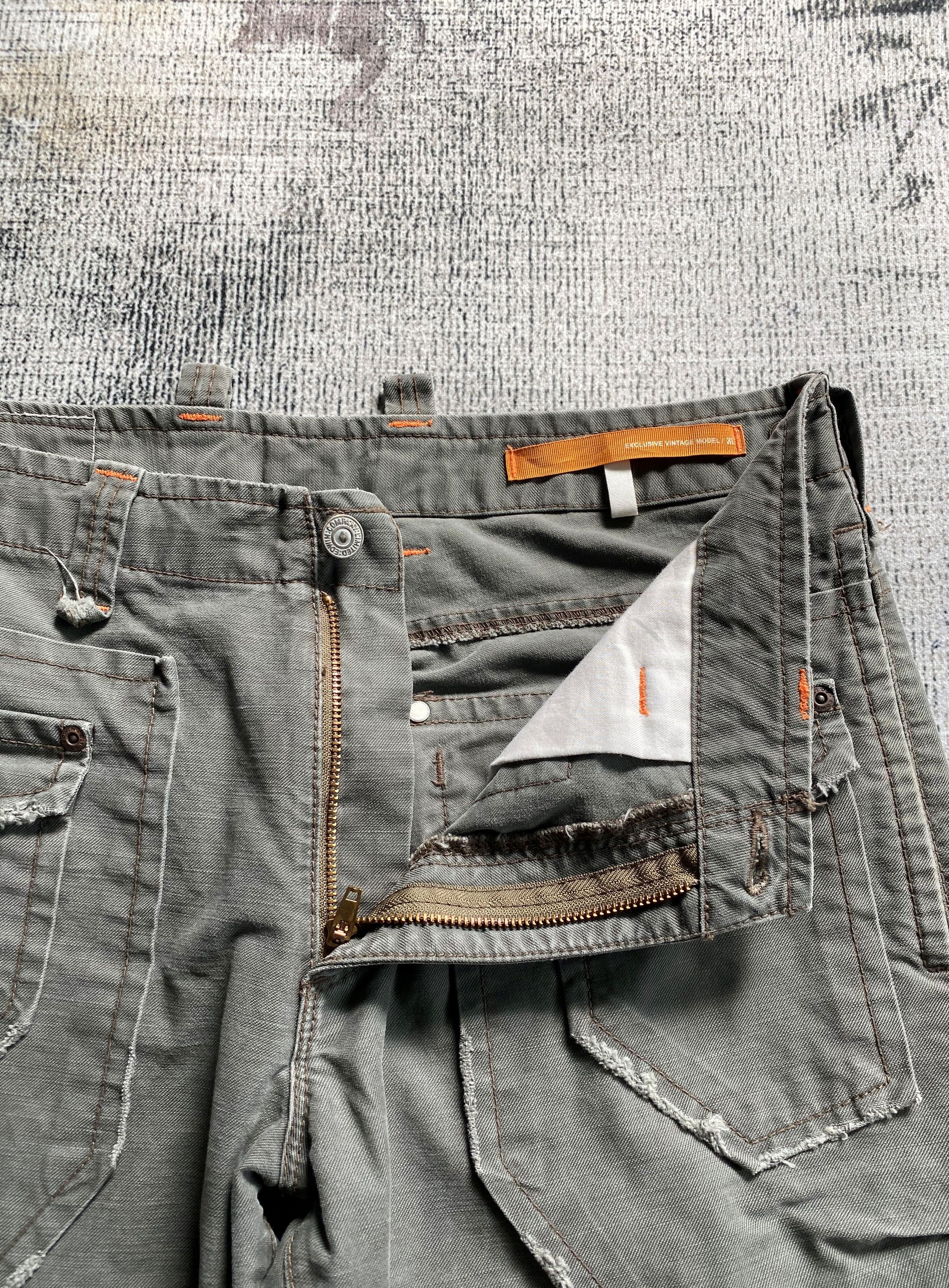 Japanese Brand SICKS💥Vintage Flare Edwin XV Utility Multi Pocket Bondage Size US 30 / EU 46 - 8 Thumbnail