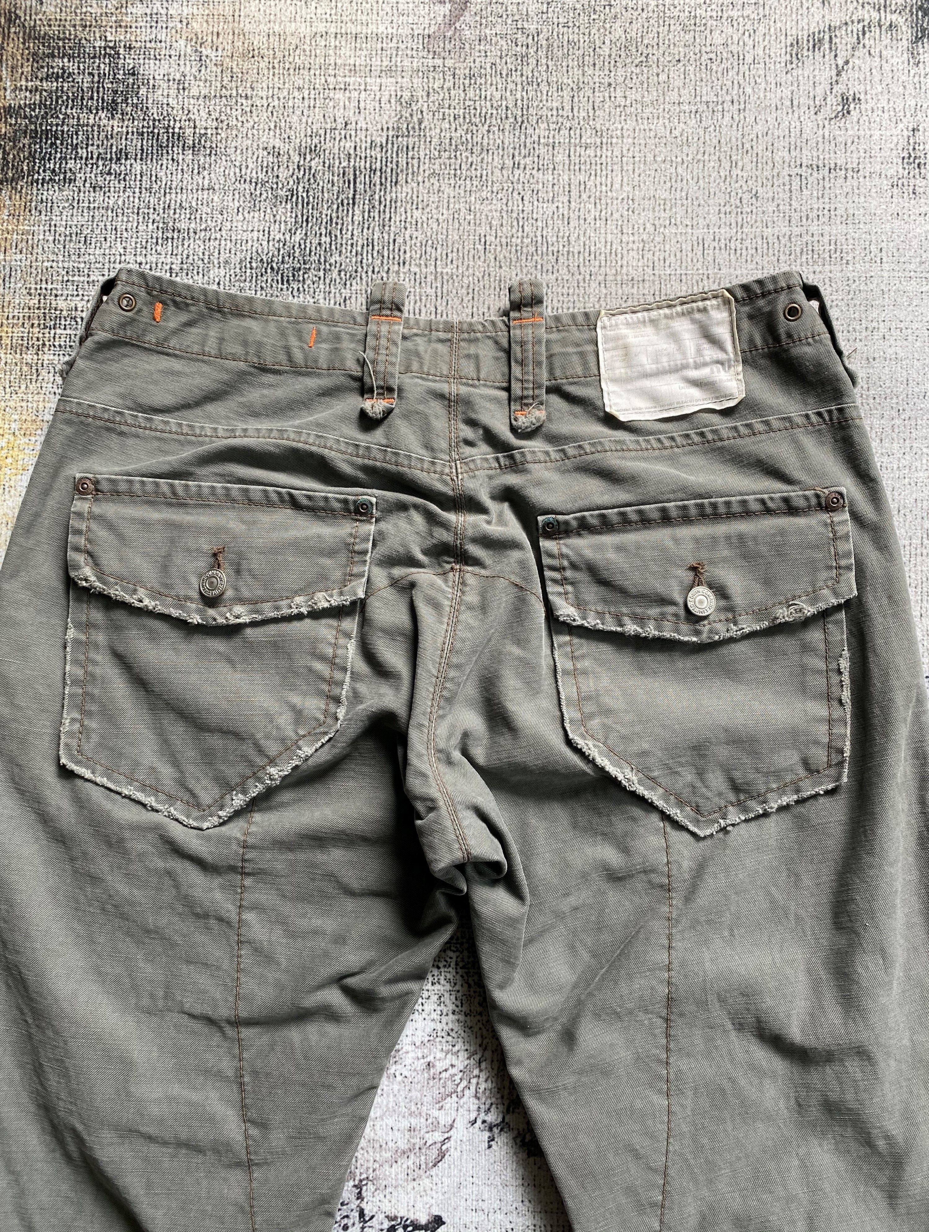 Japanese Brand SICKS💥Vintage Flare Edwin XV Utility Multi Pocket Bondage Size US 30 / EU 46 - 15 Thumbnail