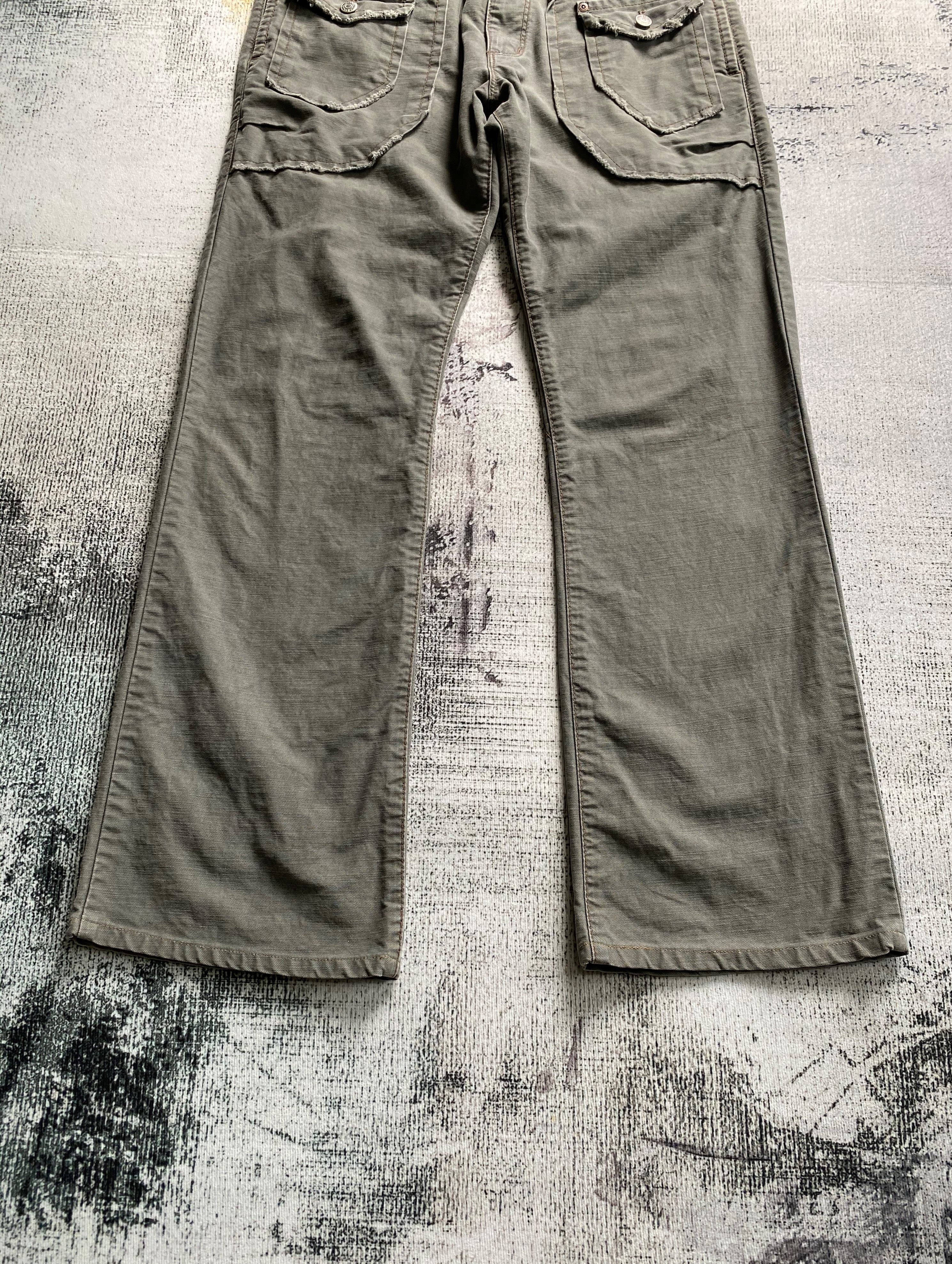 Japanese Brand SICKS💥Vintage Flare Edwin XV Utility Multi Pocket Bondage Size US 30 / EU 46 - 2 Thumbnail