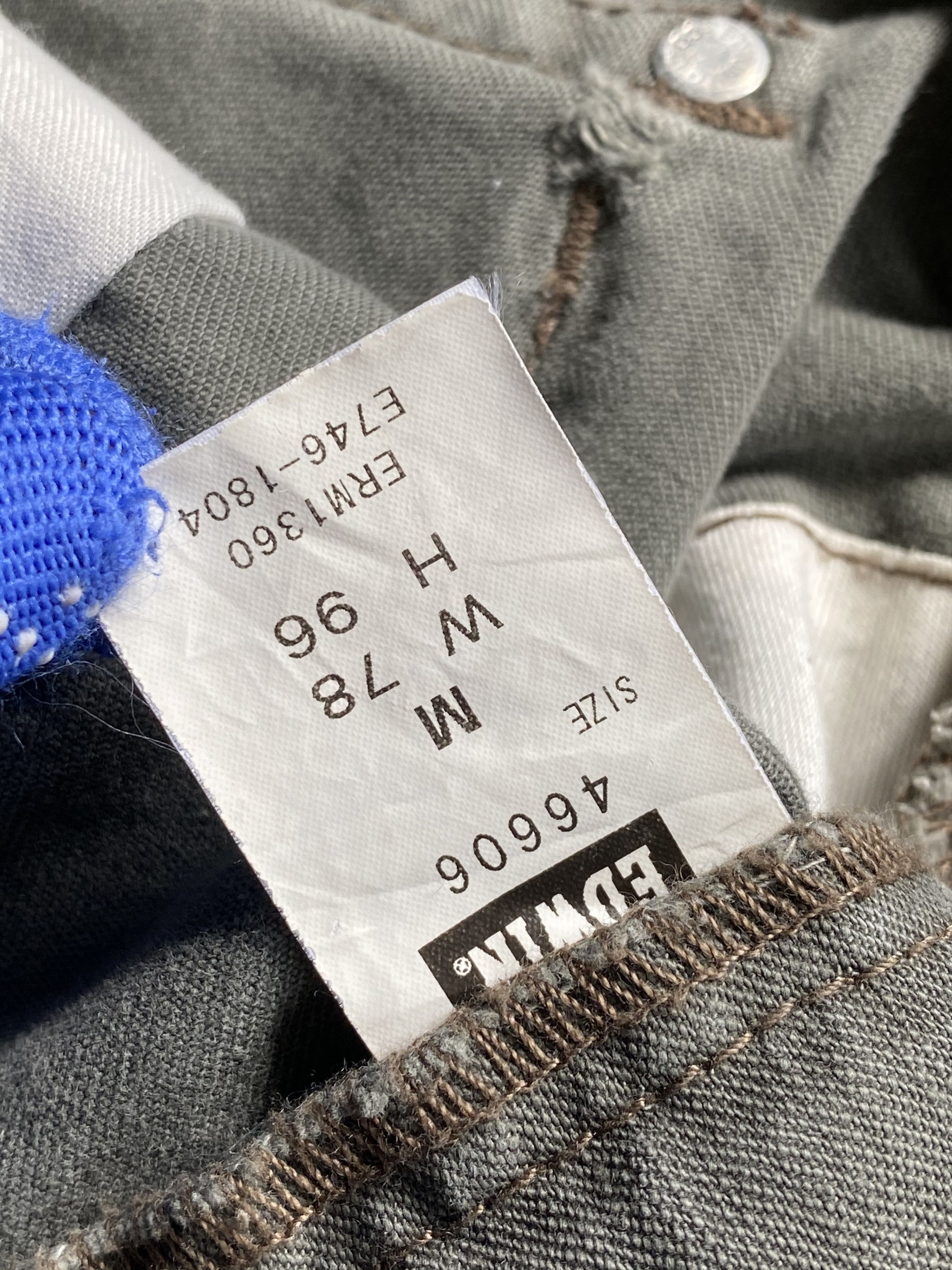 Japanese Brand SICKS💥Vintage Flare Edwin XV Utility Multi Pocket Bondage Size US 30 / EU 46 - 10 Thumbnail