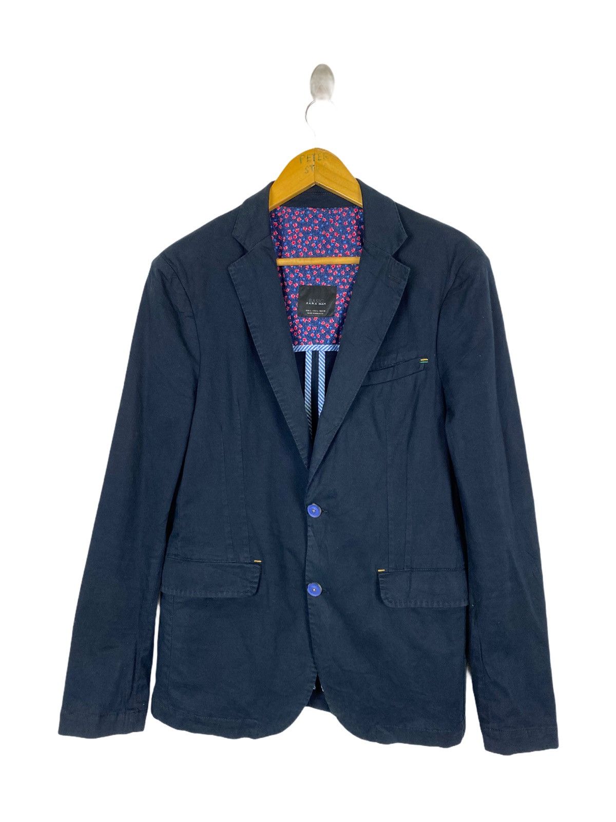 Zara ZARA MAN BASIC COTTON JACKET Size US L / EU 52-54 / 3 - 1 Thumbnail
