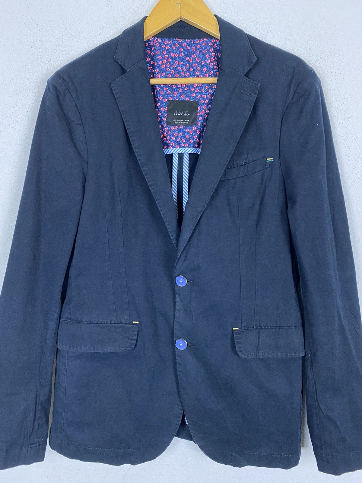 Zara ZARA MAN BASIC COTTON JACKET Size US L / EU 52-54 / 3 - 4 Thumbnail