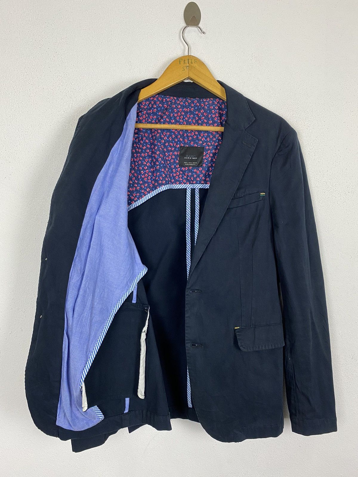 Zara ZARA MAN BASIC COTTON JACKET Size US L / EU 52-54 / 3 - 5 Thumbnail