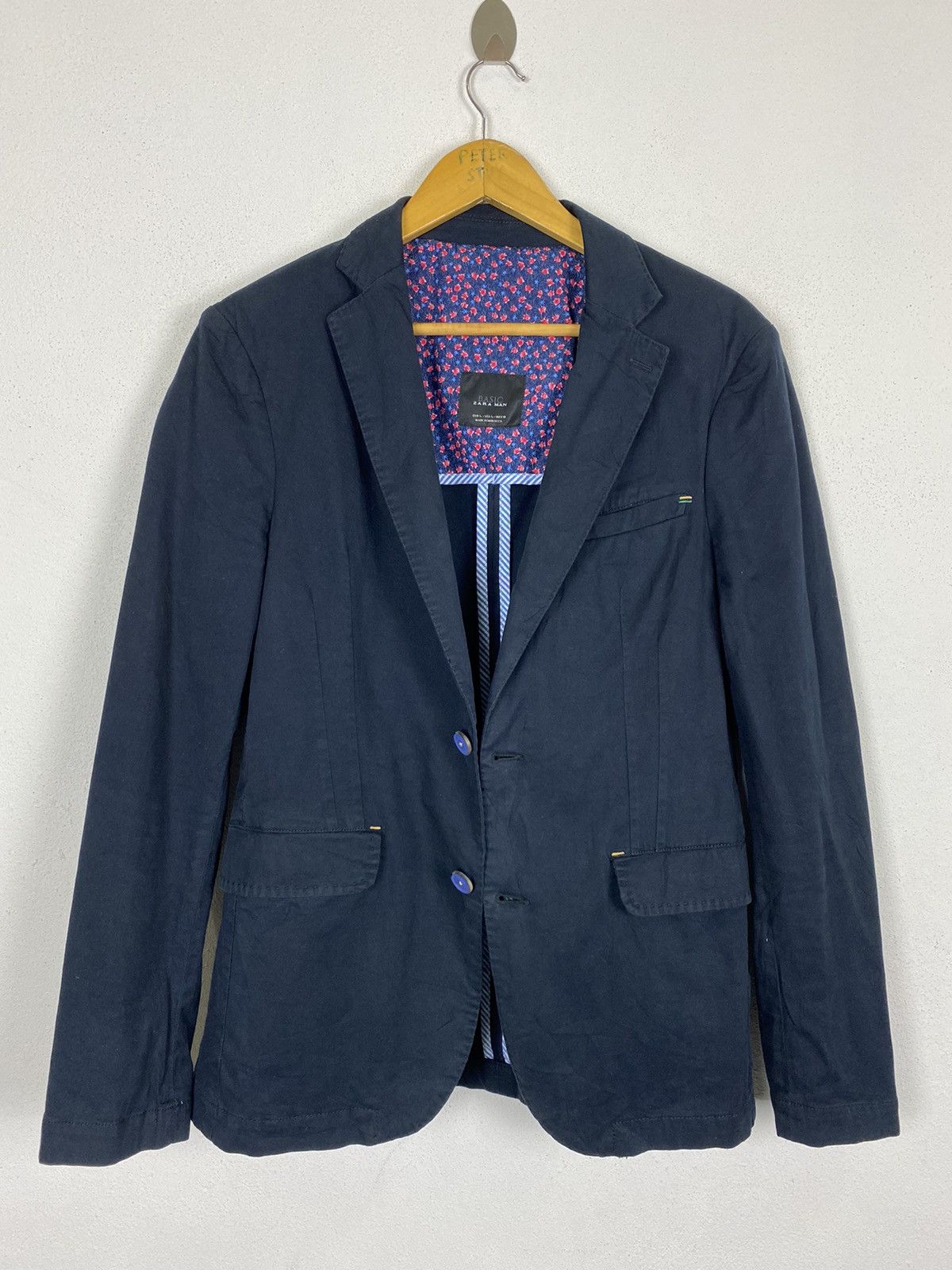 Zara ZARA MAN BASIC COTTON JACKET Size US L / EU 52-54 / 3 - 3 Thumbnail