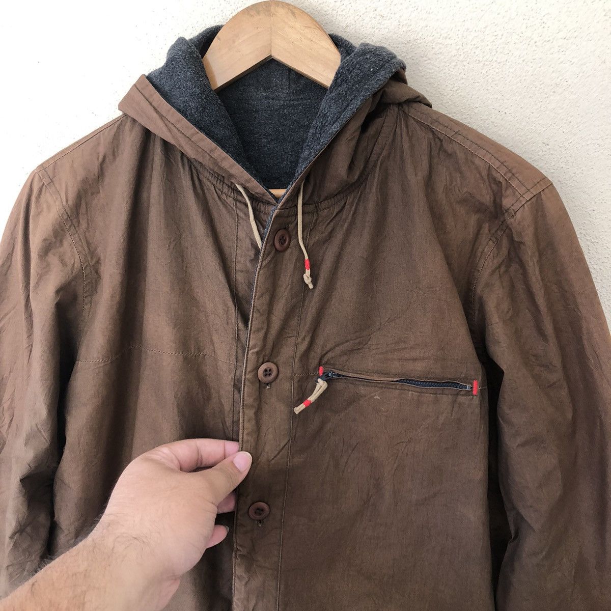 Japanese Brand REVERSIBLE JACKET BOSTON-NINE INSPIRED BY KAPITAL JAPAN Size US M / EU 48-50 / 2 - 4 Thumbnail