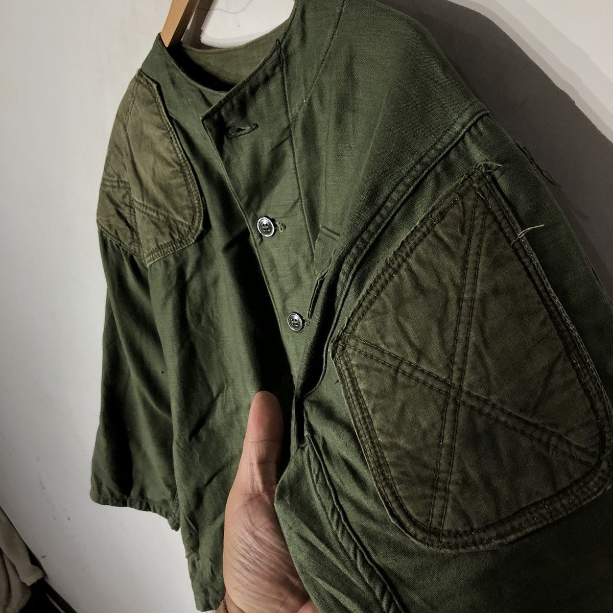 Alpha Industries × Vintage VINTAGE 90's ALPHA INDUSTRIES PATCHWORK MILITARY DESIGN Size US M / EU 48-50 / 2 - 9 Thumbnail