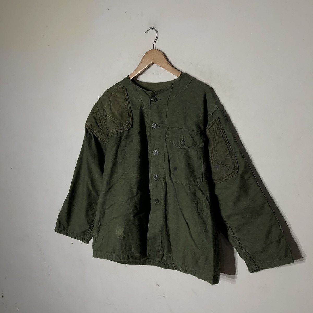 Alpha Industries × Vintage VINTAGE 90's ALPHA INDUSTRIES PATCHWORK MILITARY DESIGN Size US M / EU 48-50 / 2 - 2 Thumbnail
