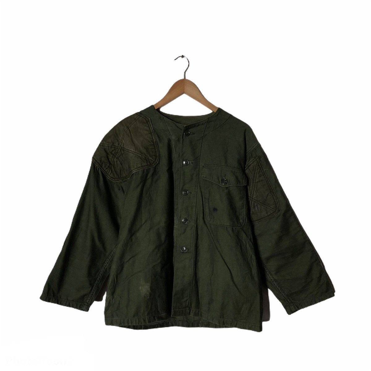 Alpha Industries × Vintage VINTAGE 90's ALPHA INDUSTRIES PATCHWORK MILITARY DESIGN Size US M / EU 48-50 / 2 - 1 Thumbnail