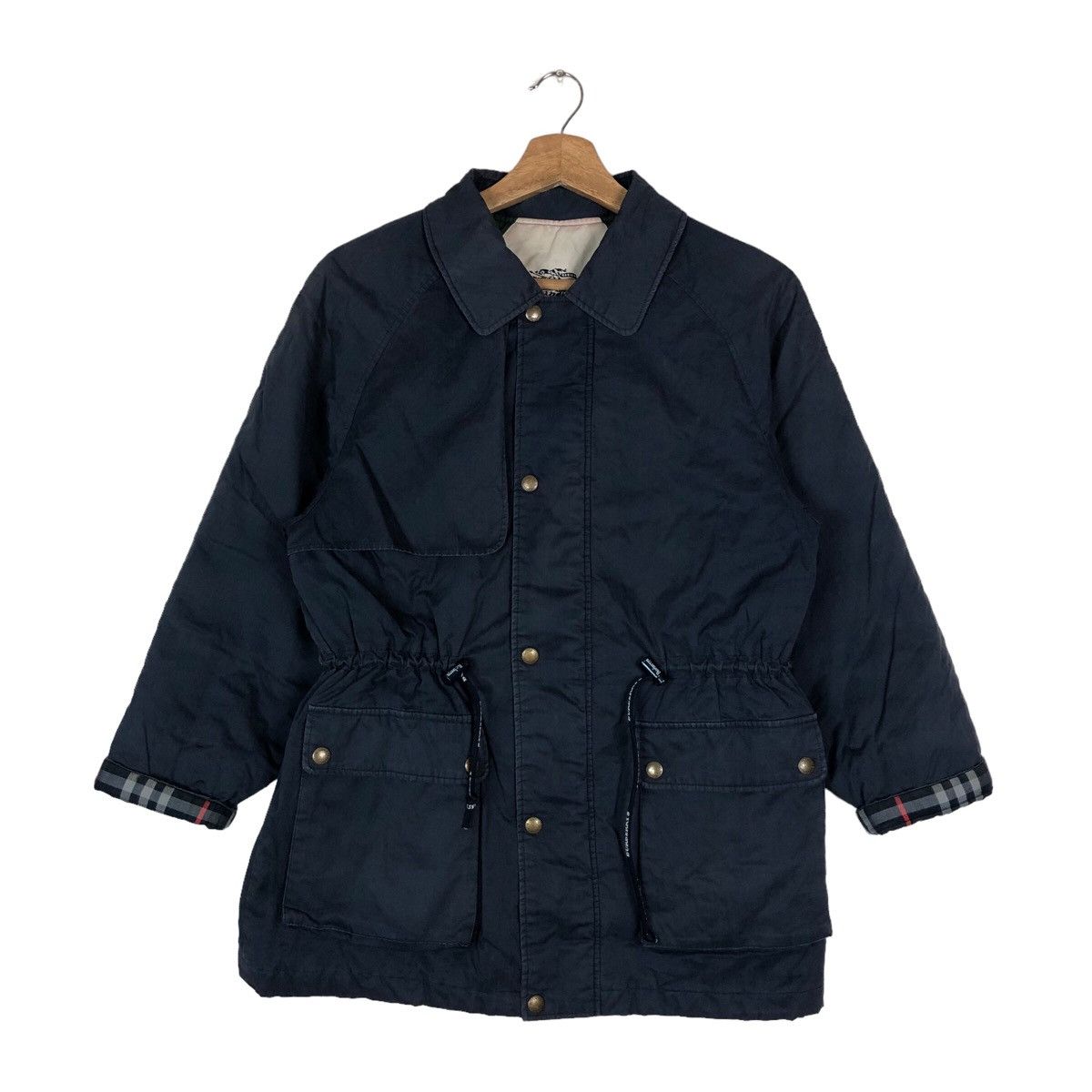 Burberry Burberrys’ Snap Button Medium Long Jacket Size US M / EU 48-50 / 2 - 1 Thumbnail