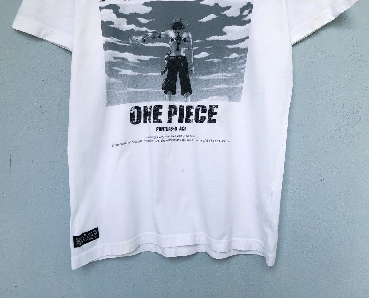 Japanese Brand × One Piece × Uniqlo Rare One Piece X Uniqlo Portgas D Ace Tee Size US M / EU 48-50 / 2 - 4 Thumbnail