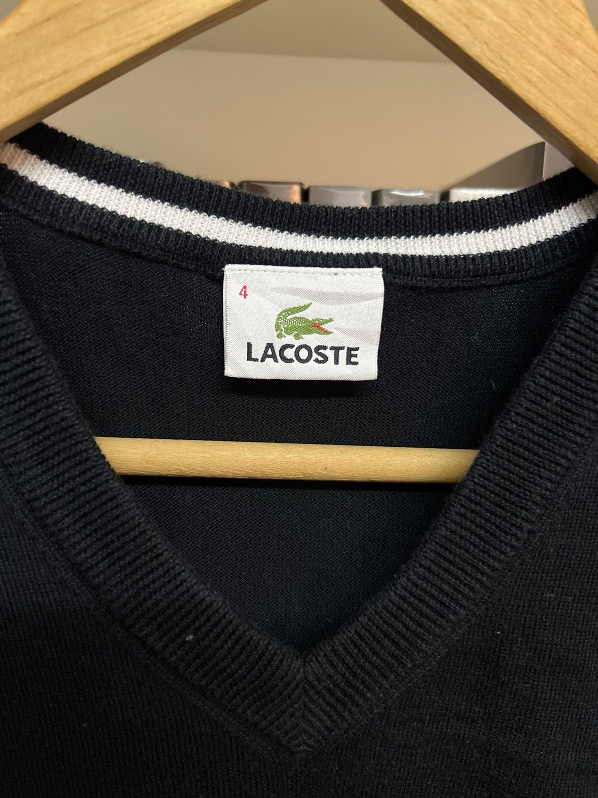 Lacoste Lacoste Sleeveless Jumper Size US M / EU 48-50 / 2 - 5 Thumbnail