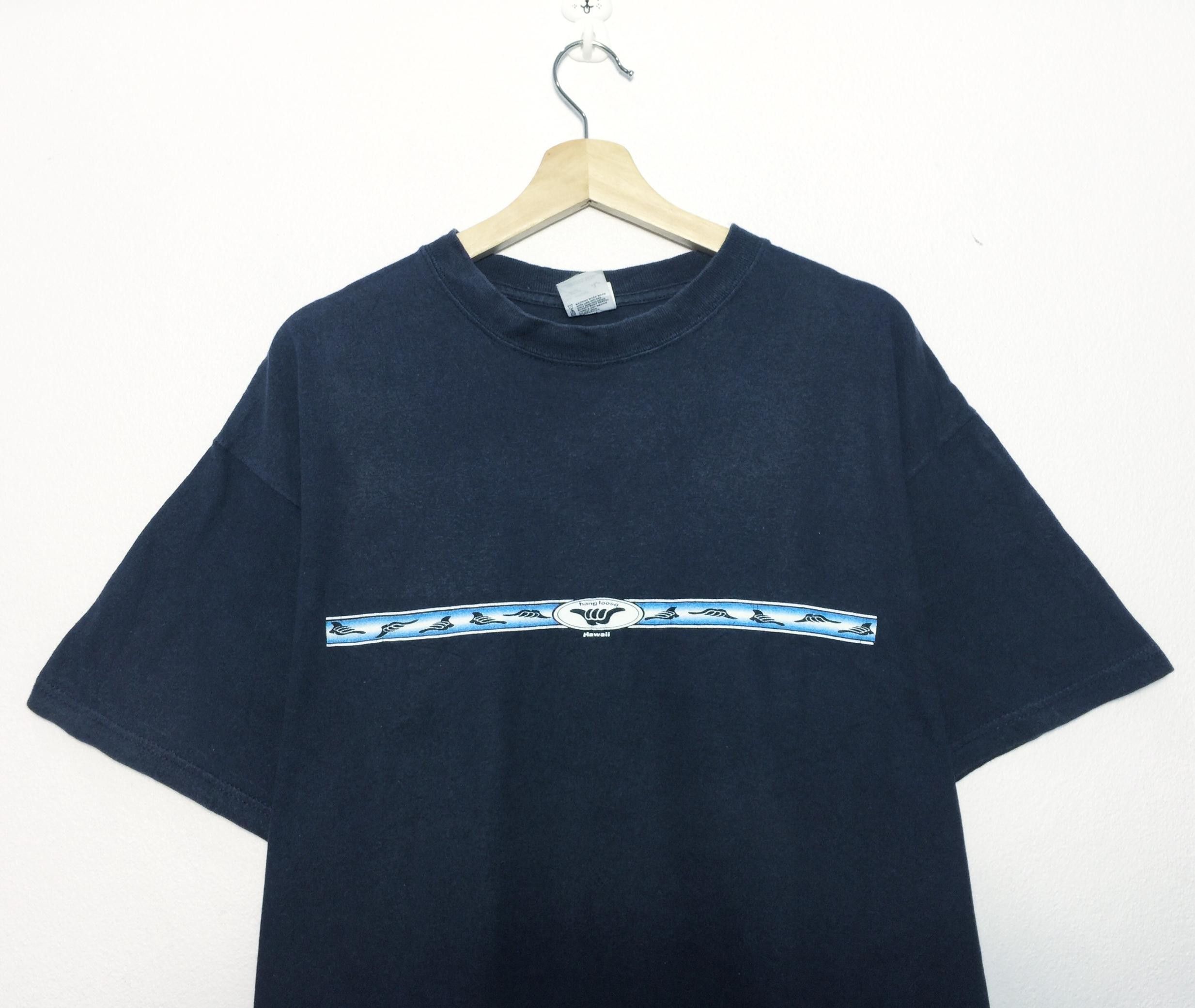 Anvil × Vintage Rare Vintage Hang Loose Hawaii Tees Size US L / EU 52-54 / 3 - 2 Thumbnail