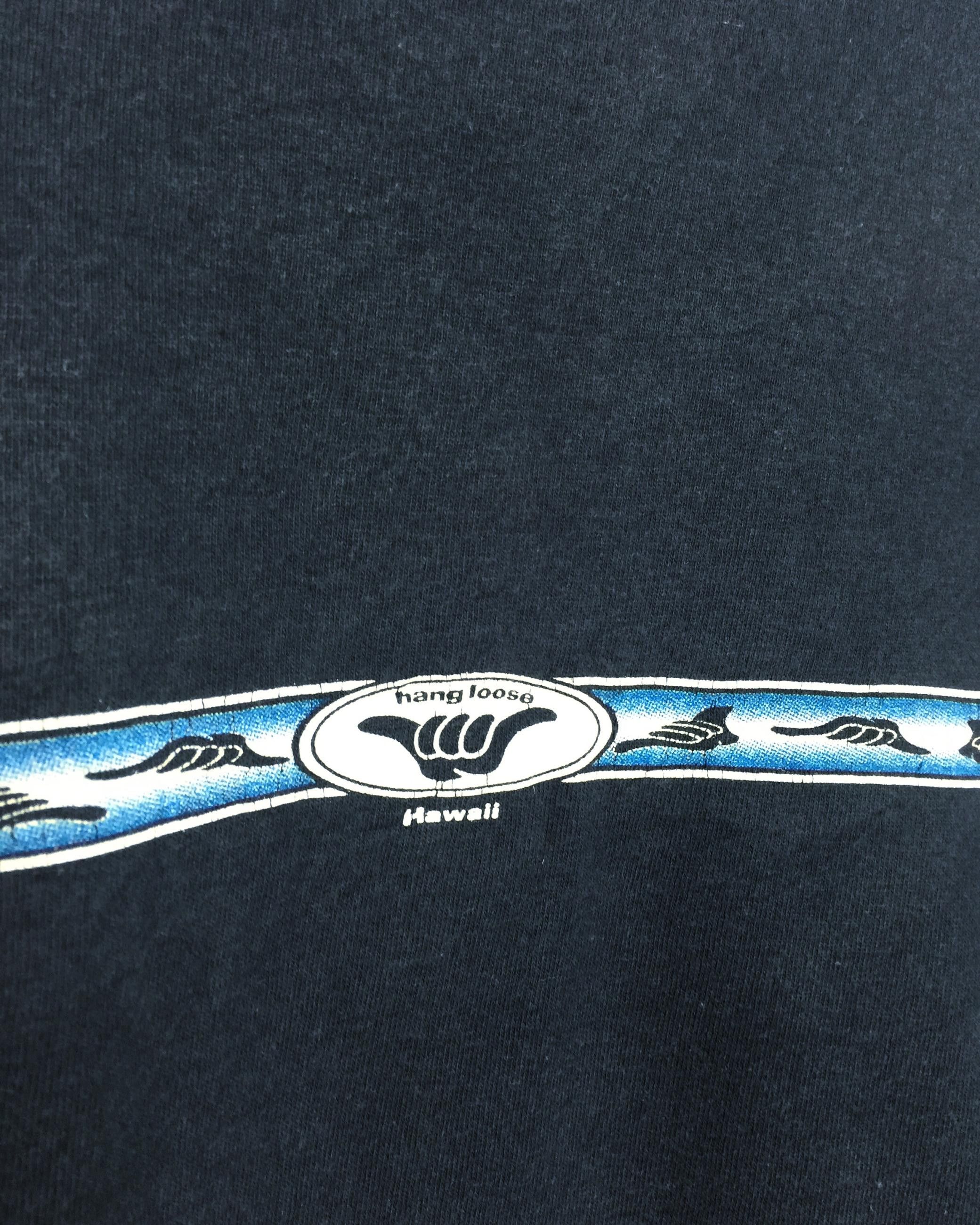 Anvil × Vintage Rare Vintage Hang Loose Hawaii Tees Size US L / EU 52-54 / 3 - 4 Thumbnail
