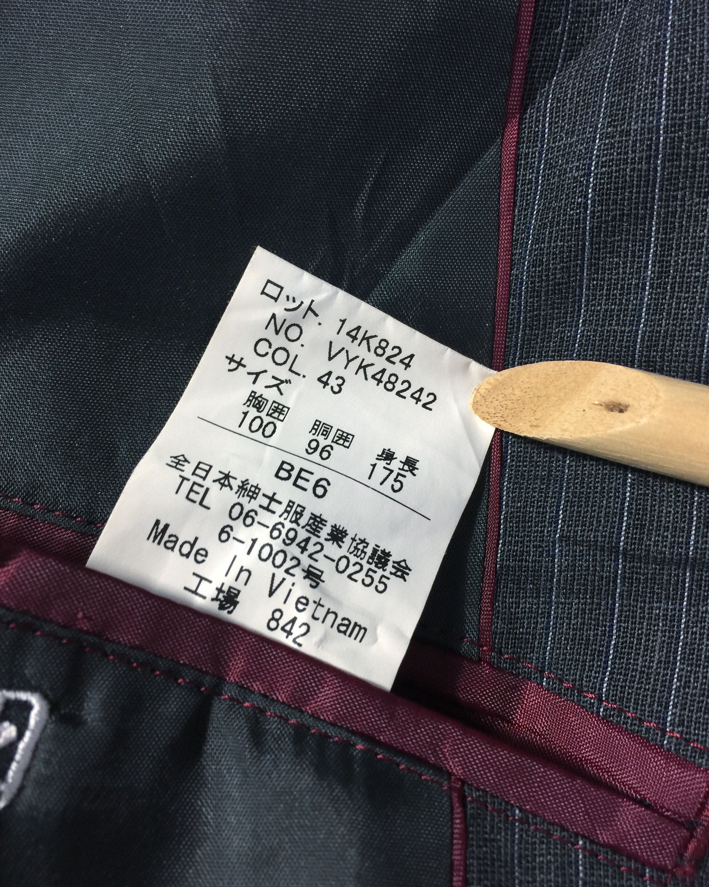 Kansai Yamamoto Rare Kansai Yamamoto Blazer Suit Nice Design Size US M / EU 48-50 / 2 - 10 Thumbnail