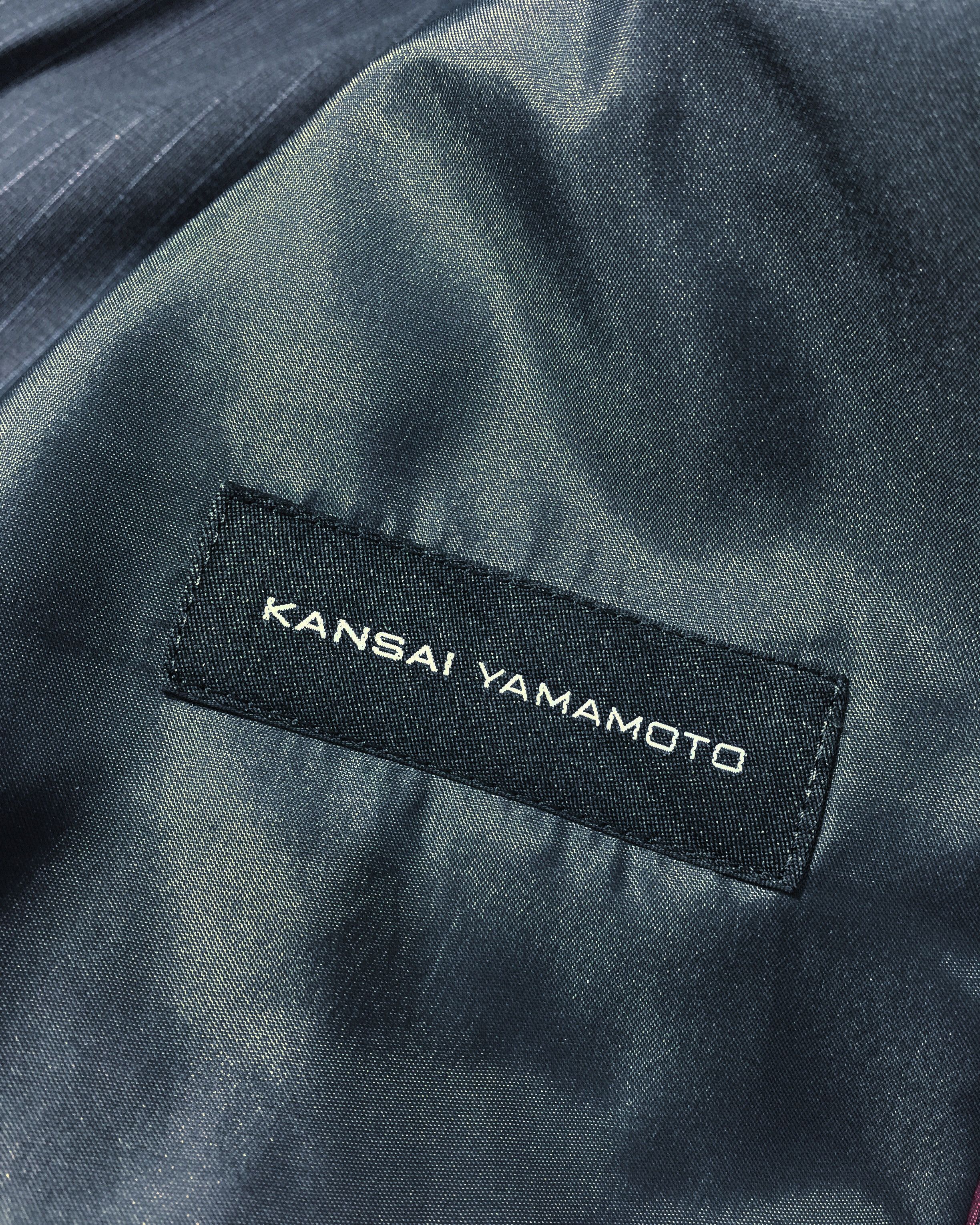 Kansai Yamamoto Rare Kansai Yamamoto Blazer Suit Nice Design Size US M / EU 48-50 / 2 - 8 Thumbnail