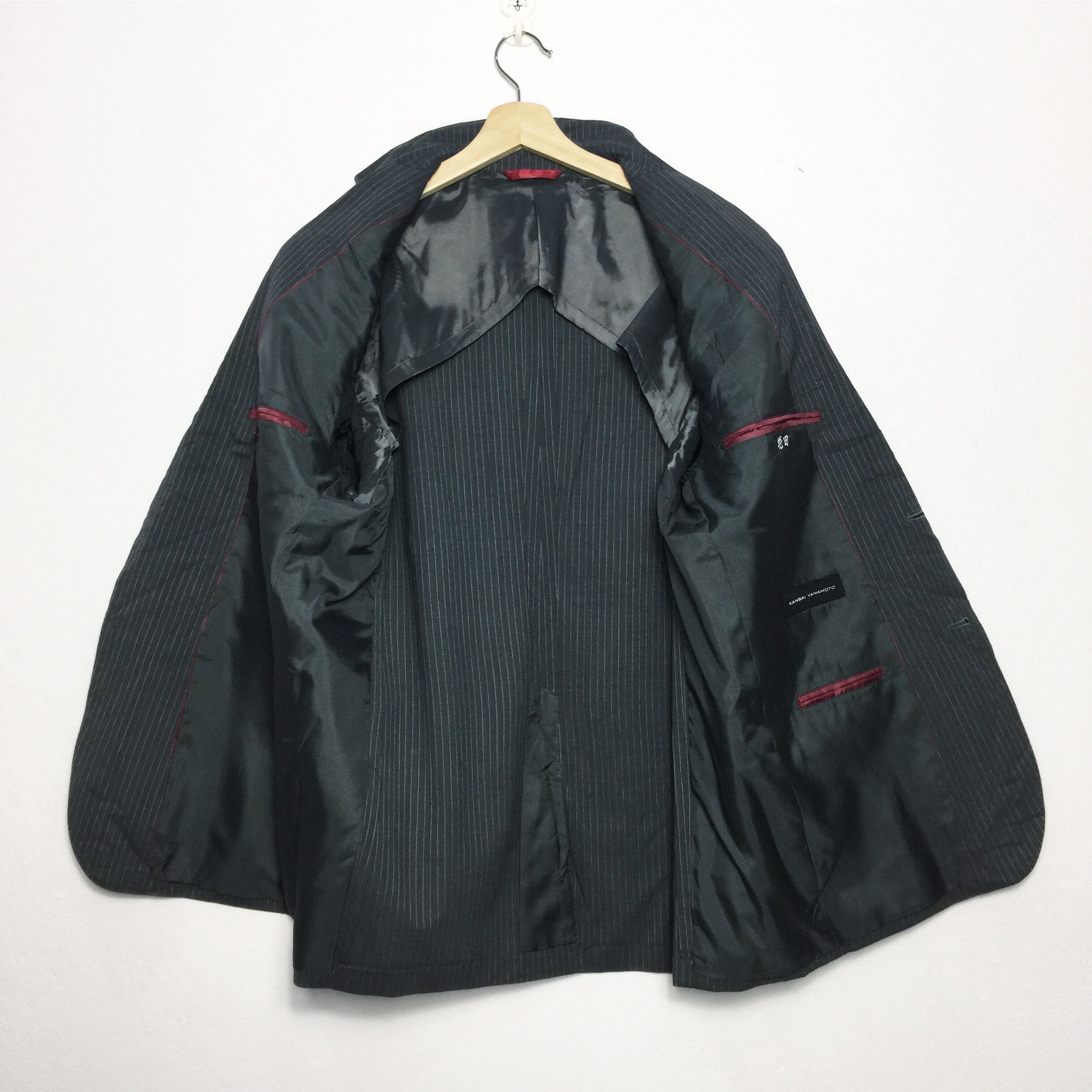 Kansai Yamamoto Rare Kansai Yamamoto Blazer Suit Nice Design Size US M / EU 48-50 / 2 - 7 Thumbnail