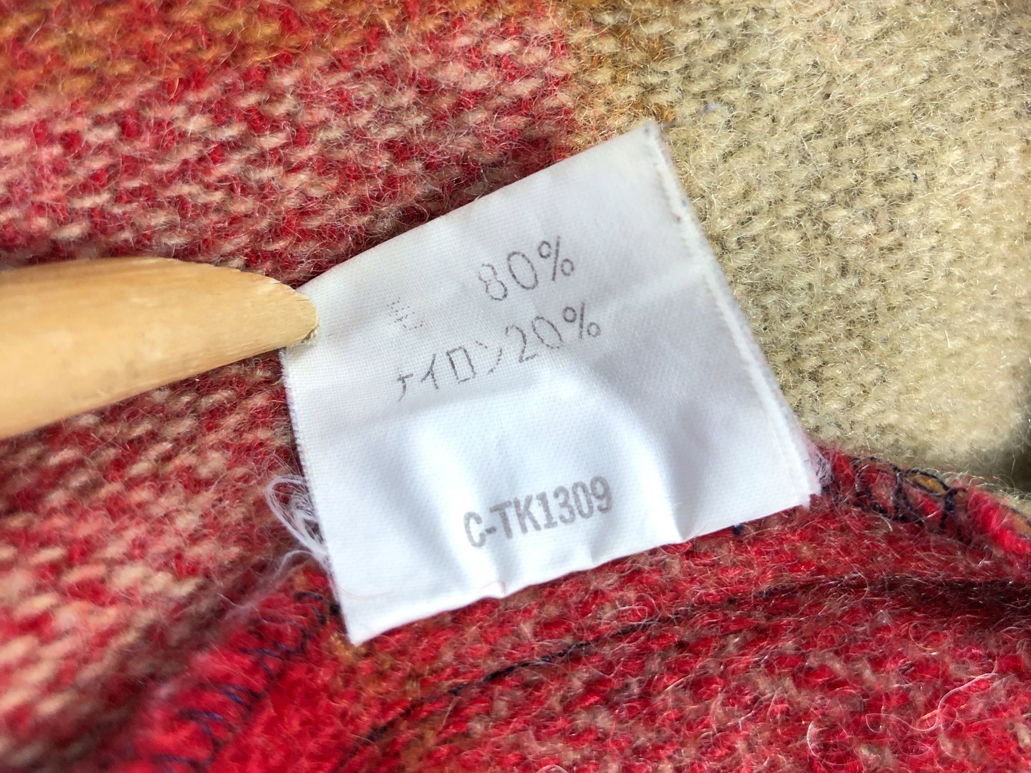 Flannel × Van × Vintage Rare Vintage Van Jac Checkered Wool Button Flannel Size US L / EU 52-54 / 3 - 11 Thumbnail