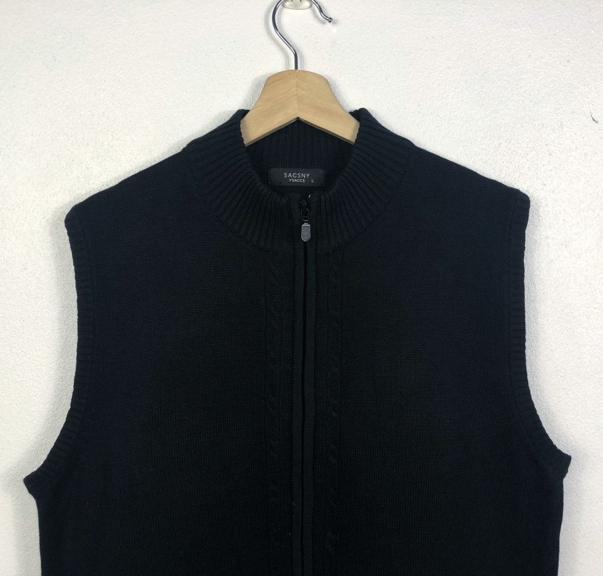 Y's × Yohji Yamamoto Yohji Yamamoto Y’saccs Sacsny Knits Sleeveless Sweats Size US L / EU 52-54 / 3 - 2 Thumbnail