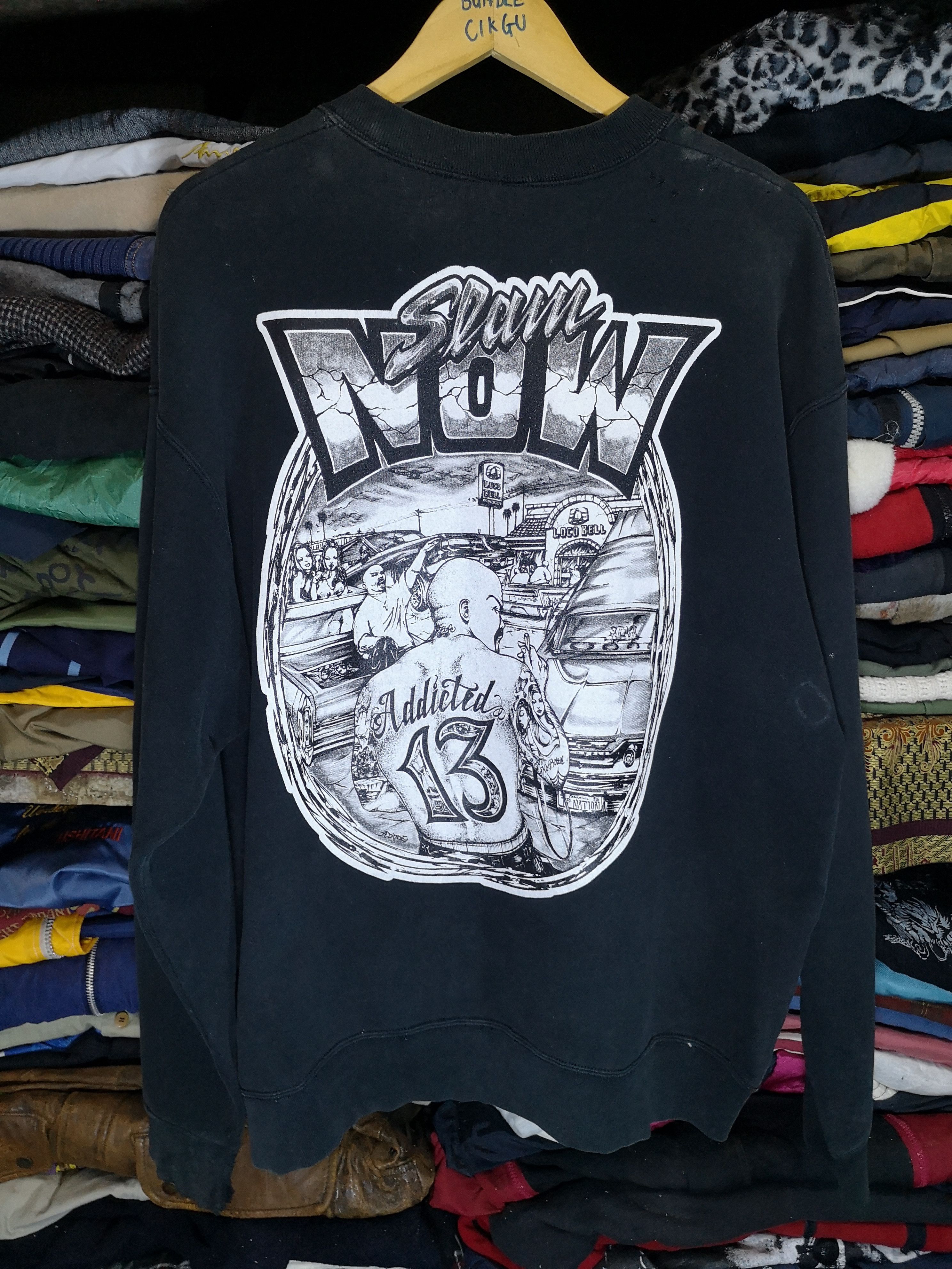 Vintage VINTAGE SCAM NOW SWEATSHIRT Size US XL / EU 56 / 4 - 1 Thumbnail