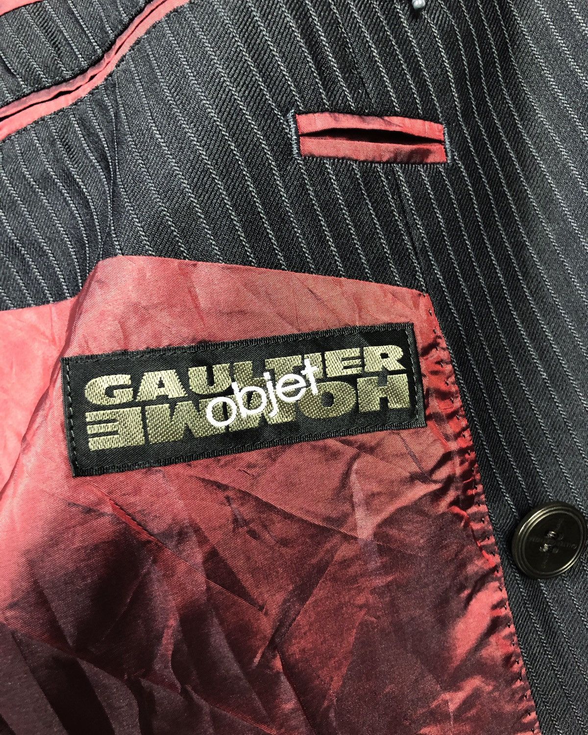 Gaultier Homme Objet Rare Gaultier Homme Objet Blazers Suits JPG Size US M / EU 48-50 / 2 - 8 Thumbnail