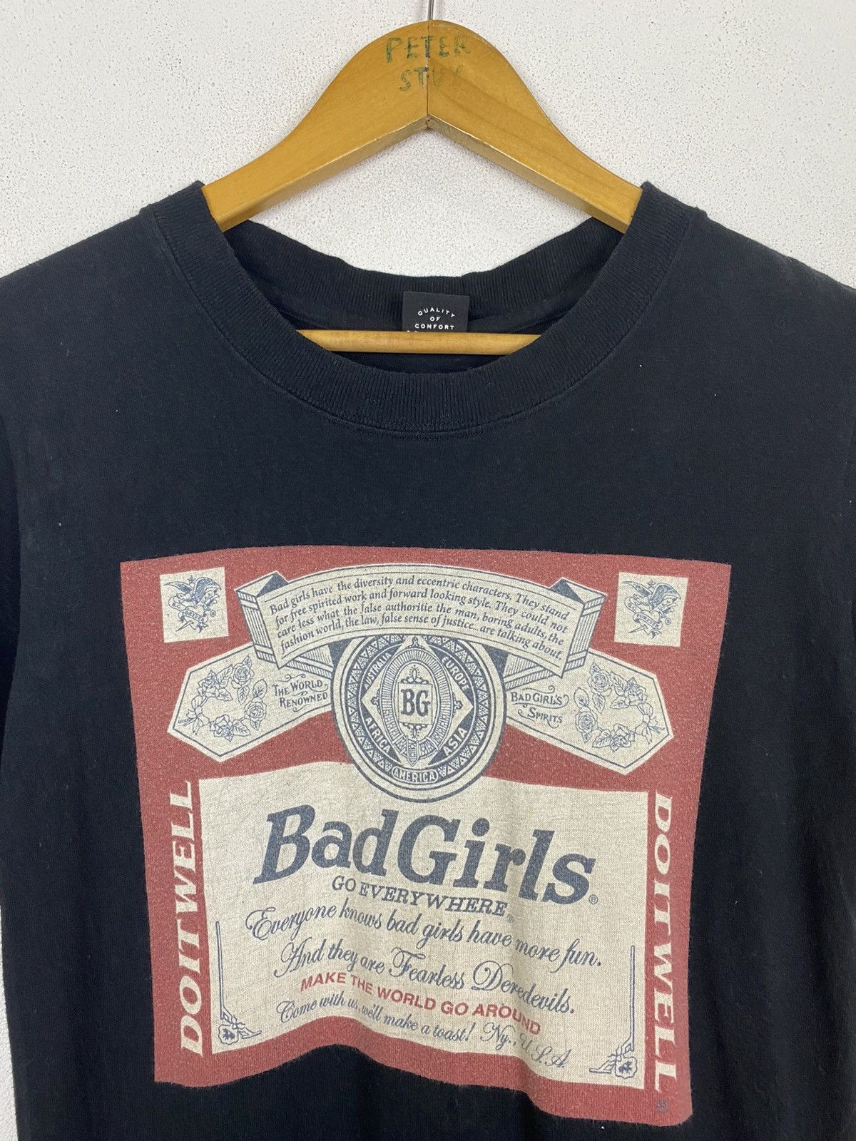 Budweiser Moussy Bad Girl Parody Shirt Size US XS / EU 42 / 0 - 3 Thumbnail