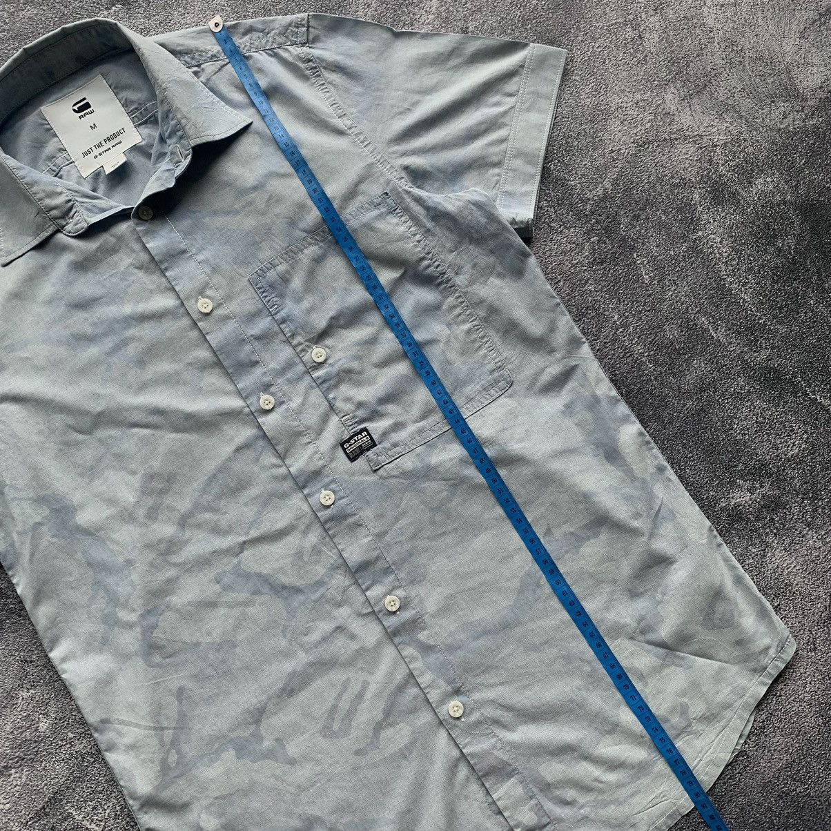 G-Star 🔥RARE🔥 G-Star Raw Blue camo shirt Size US M / EU 48-50 / 2 - 9 Thumbnail
