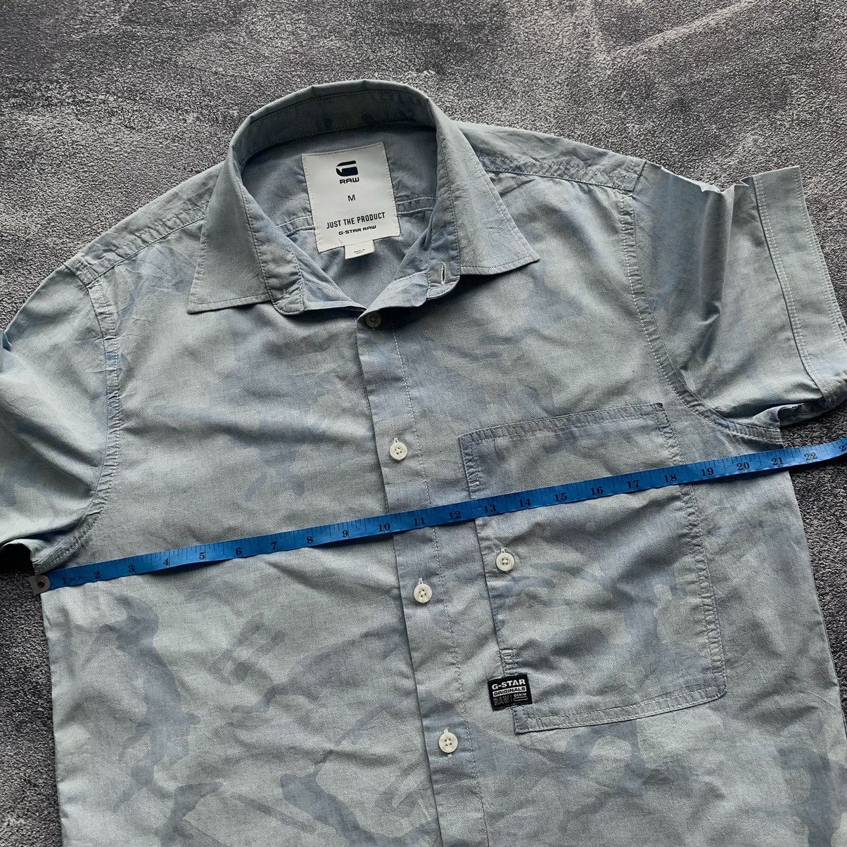 G-Star 🔥RARE🔥 G-Star Raw Blue camo shirt Size US M / EU 48-50 / 2 - 8 Thumbnail
