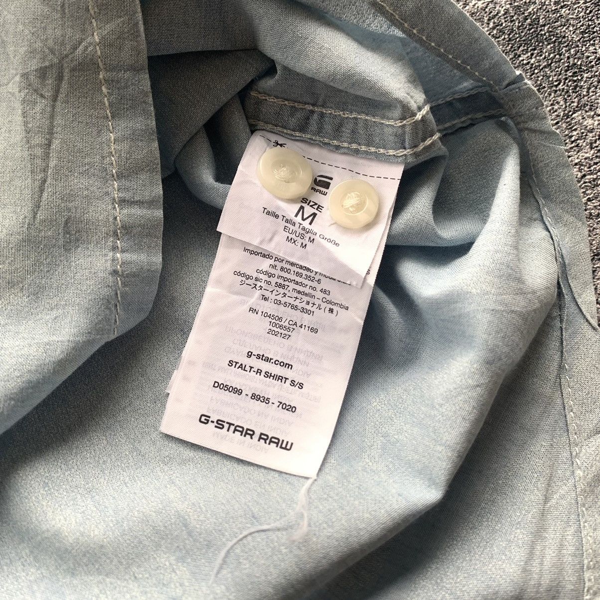 G-Star 🔥RARE🔥 G-Star Raw Blue camo shirt Size US M / EU 48-50 / 2 - 6 Thumbnail