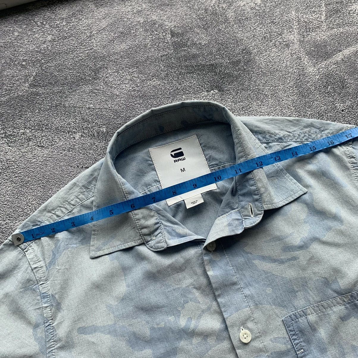 G-Star 🔥RARE🔥 G-Star Raw Blue camo shirt Size US M / EU 48-50 / 2 - 10 Thumbnail
