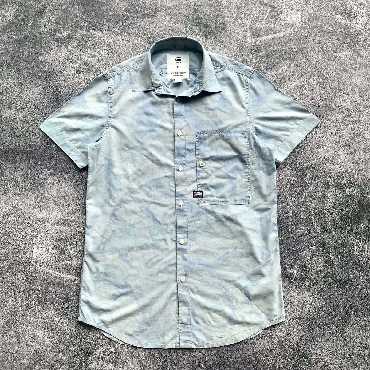 G-Star 🔥RARE🔥 G-Star Raw Blue camo shirt Size US M / EU 48-50 / 2 - 1 Thumbnail