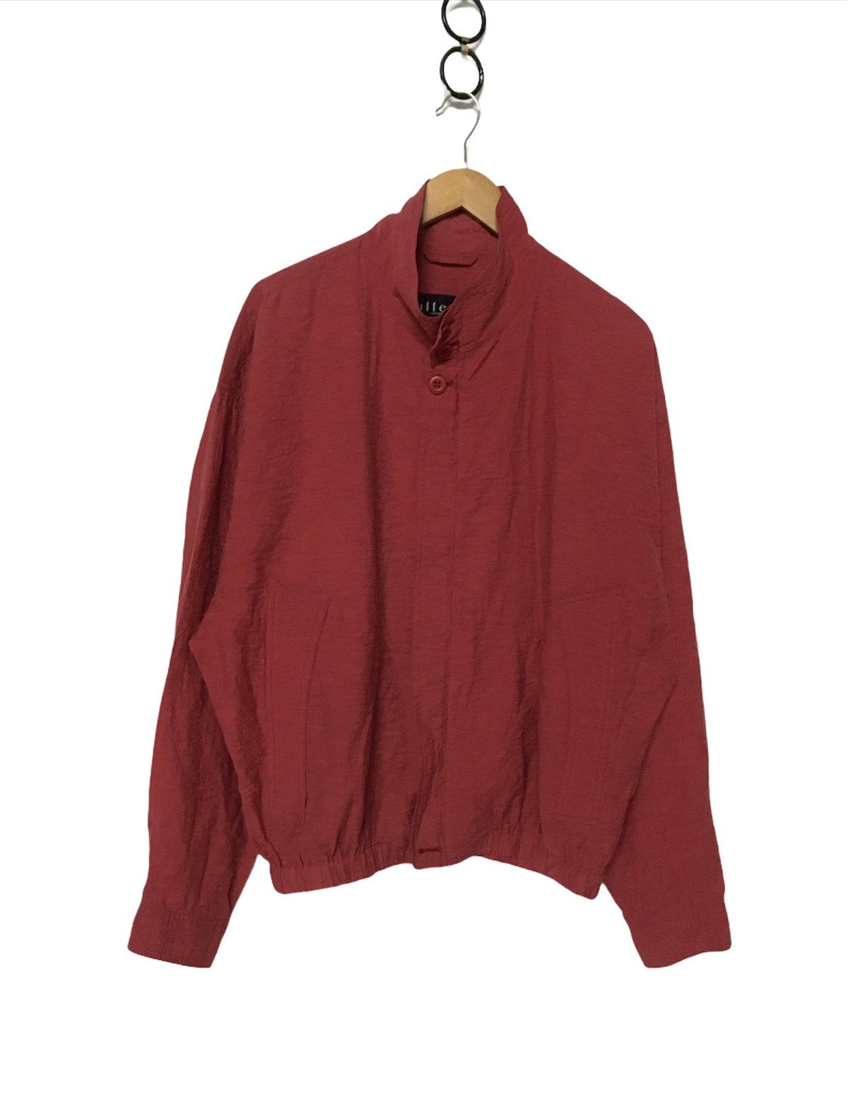 image of Allegri Long Sleeve Zipper Button Shirts in Red, Men's (Size Large)