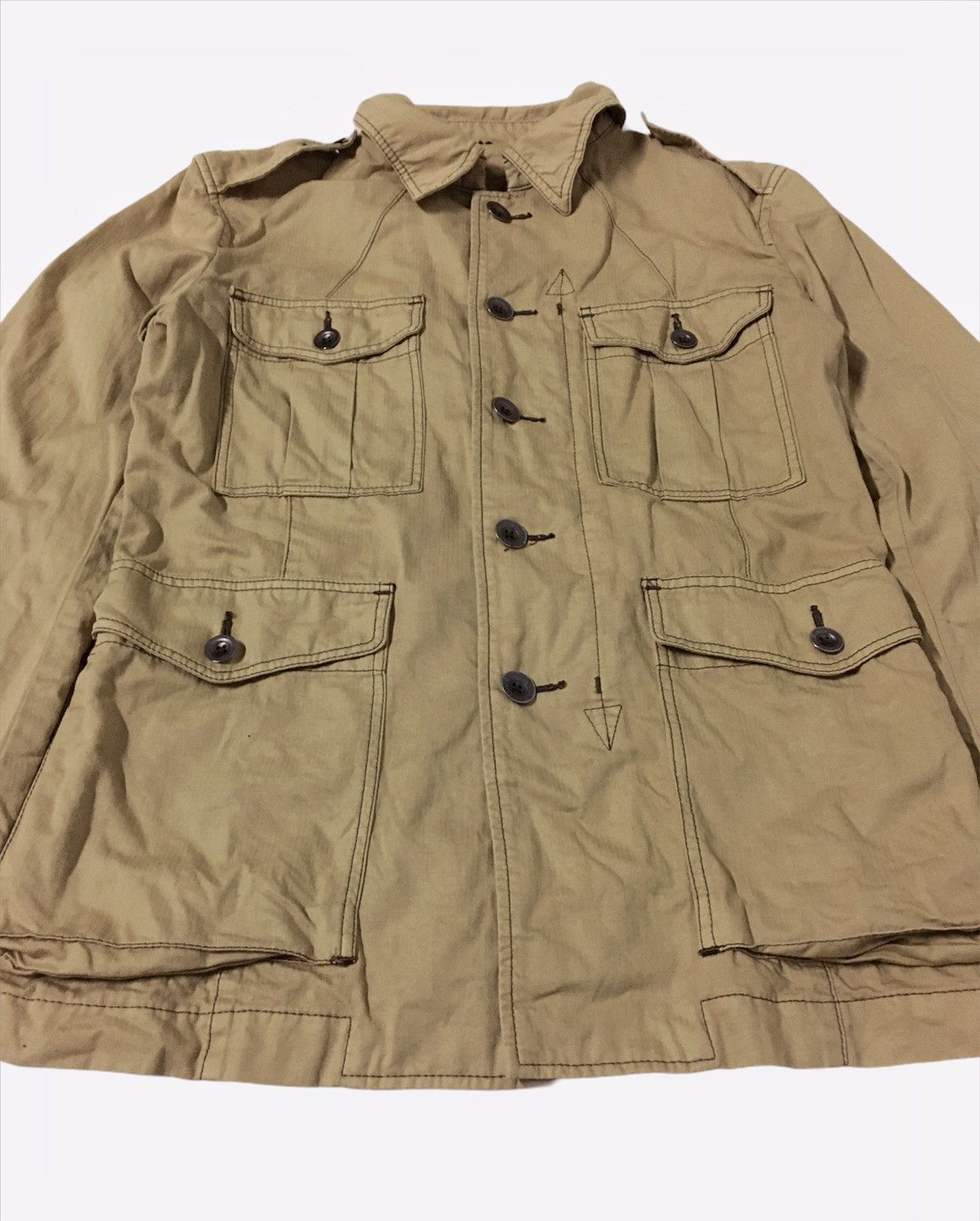 Journal Standard × Vintage 🔥Journal Standard Multy Pocket Cotton Jacket Size US S / EU 44-46 / 1 - 4 Thumbnail