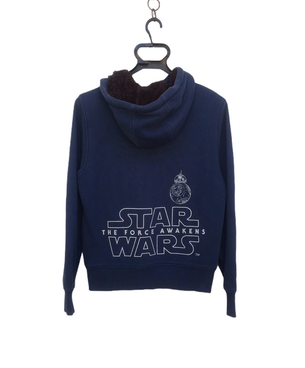 Japanese Brand × Star Wars × Uniqlo 🔥Uniqlo Star Wars Hoodies Sweatshirts Fleece Sherpa Inside Size US S / EU 44-46 / 1 - 2 Thumbnail