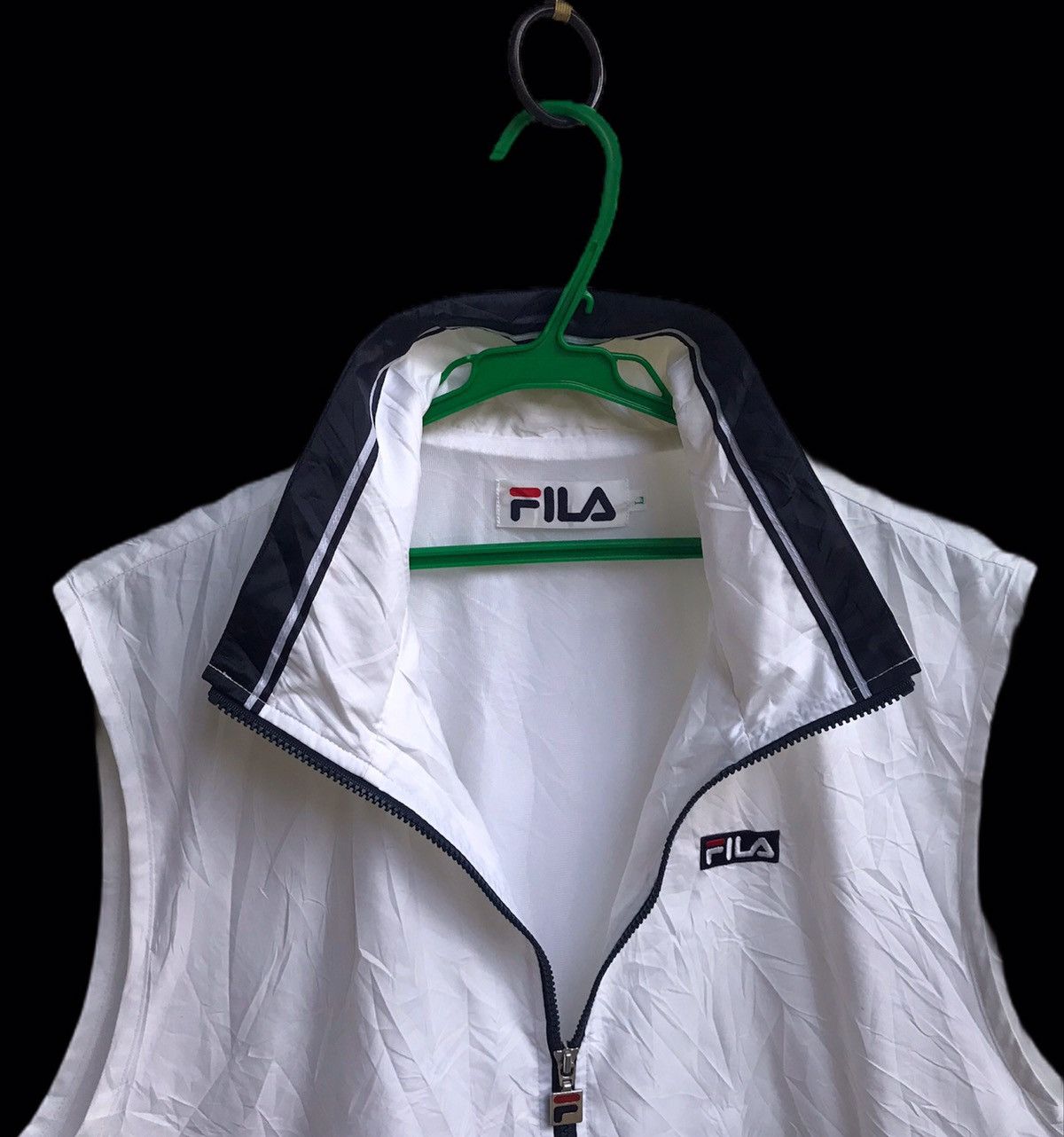 Fila × Vintage 🔥Fila Windbreaker Nice Vests Size US L / EU 52-54 / 3 - 3 Thumbnail