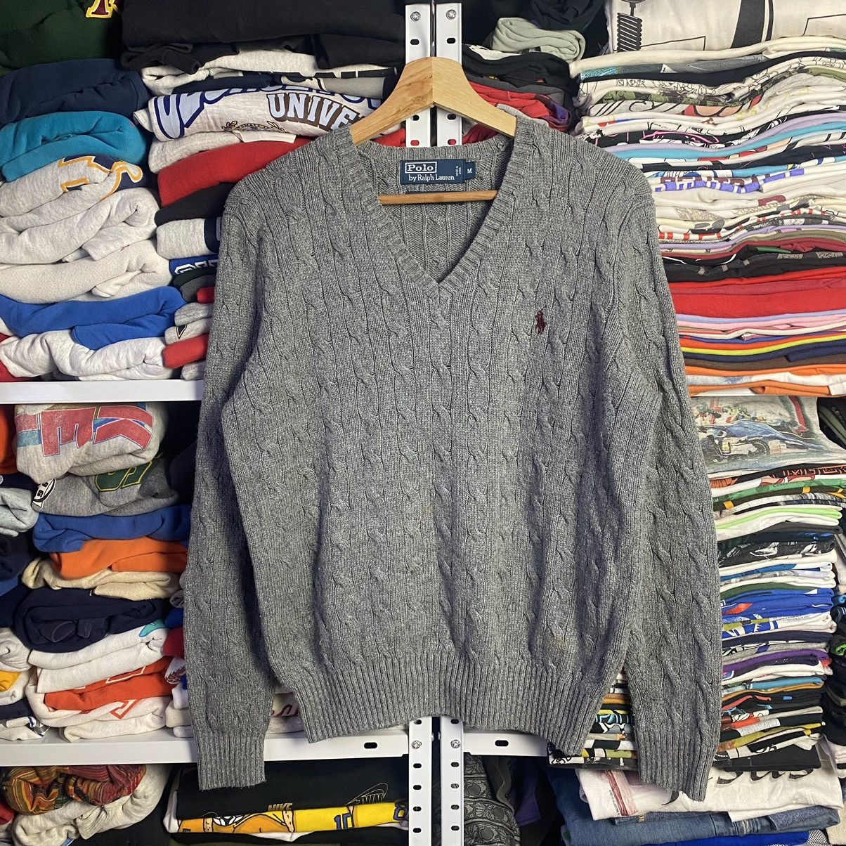 Polo Ralph Lauren Small Pony V shape Vintage Knitwear