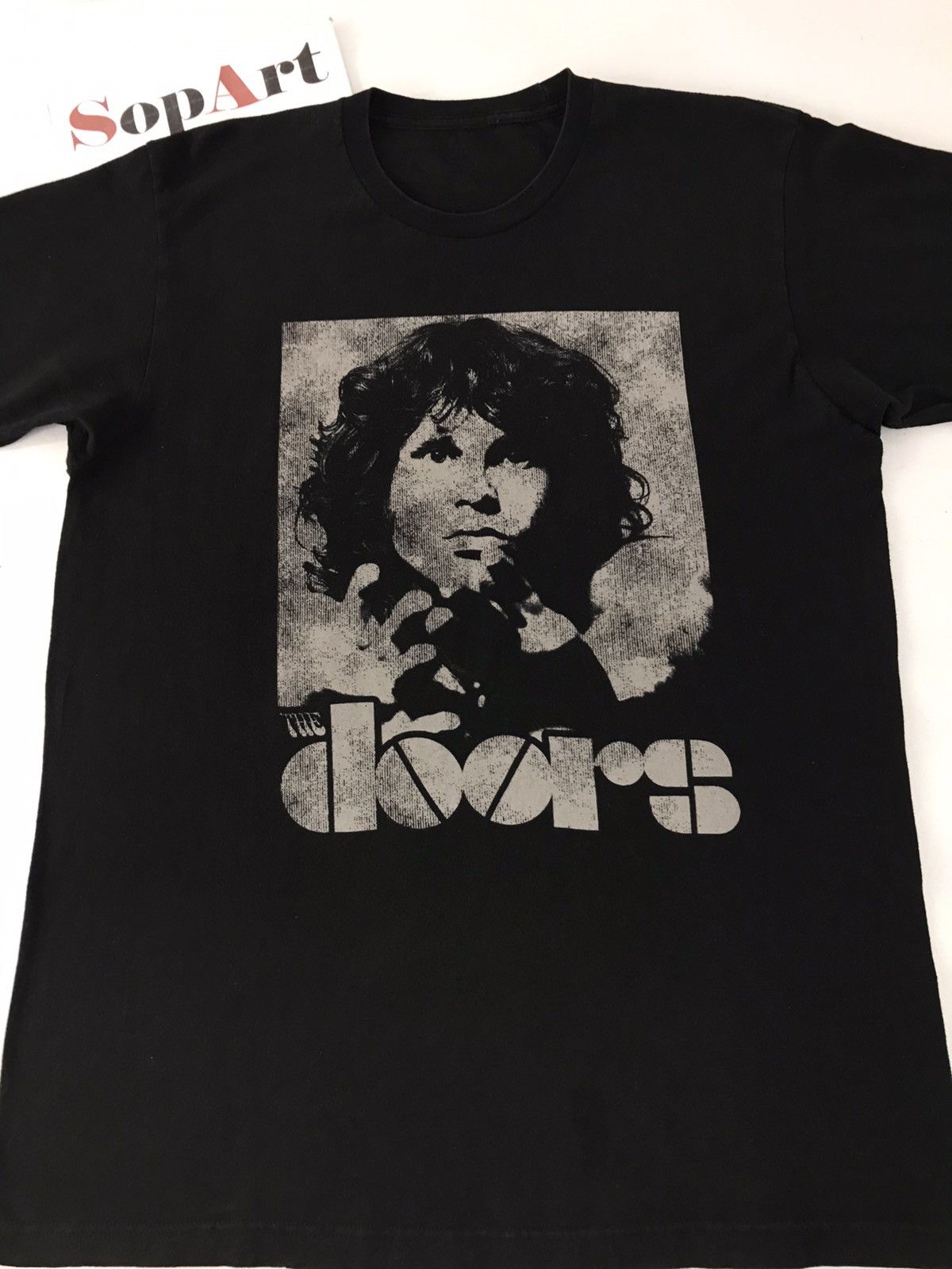 Band Tees The Doors American Rock Band Jim Morrison Tee Size US L / EU 52-54 / 3 - 3 Thumbnail
