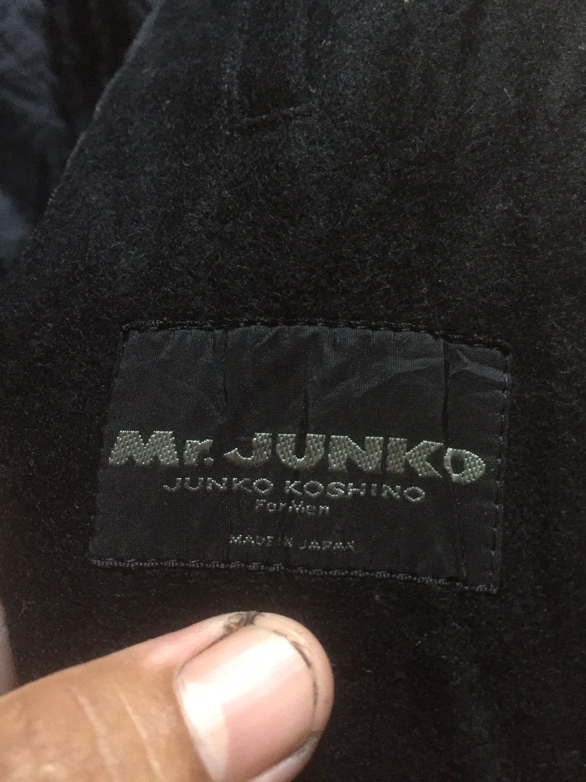 Japanese Brand × Junko Shimada Vintage Mr. Junko koshino for men Varsity jacket Size US M / EU 48-50 / 2 - 9 Thumbnail