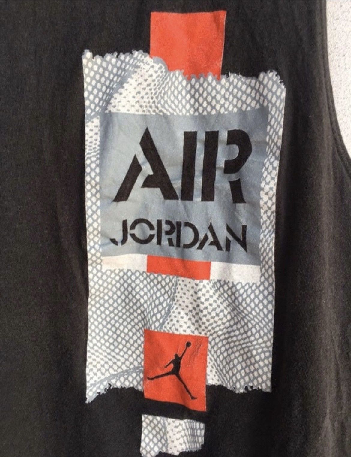 Nike Vintage 80s Nike tanks Air Jordan grey tag Size US S / EU 44-46 / 1 - 4 Thumbnail