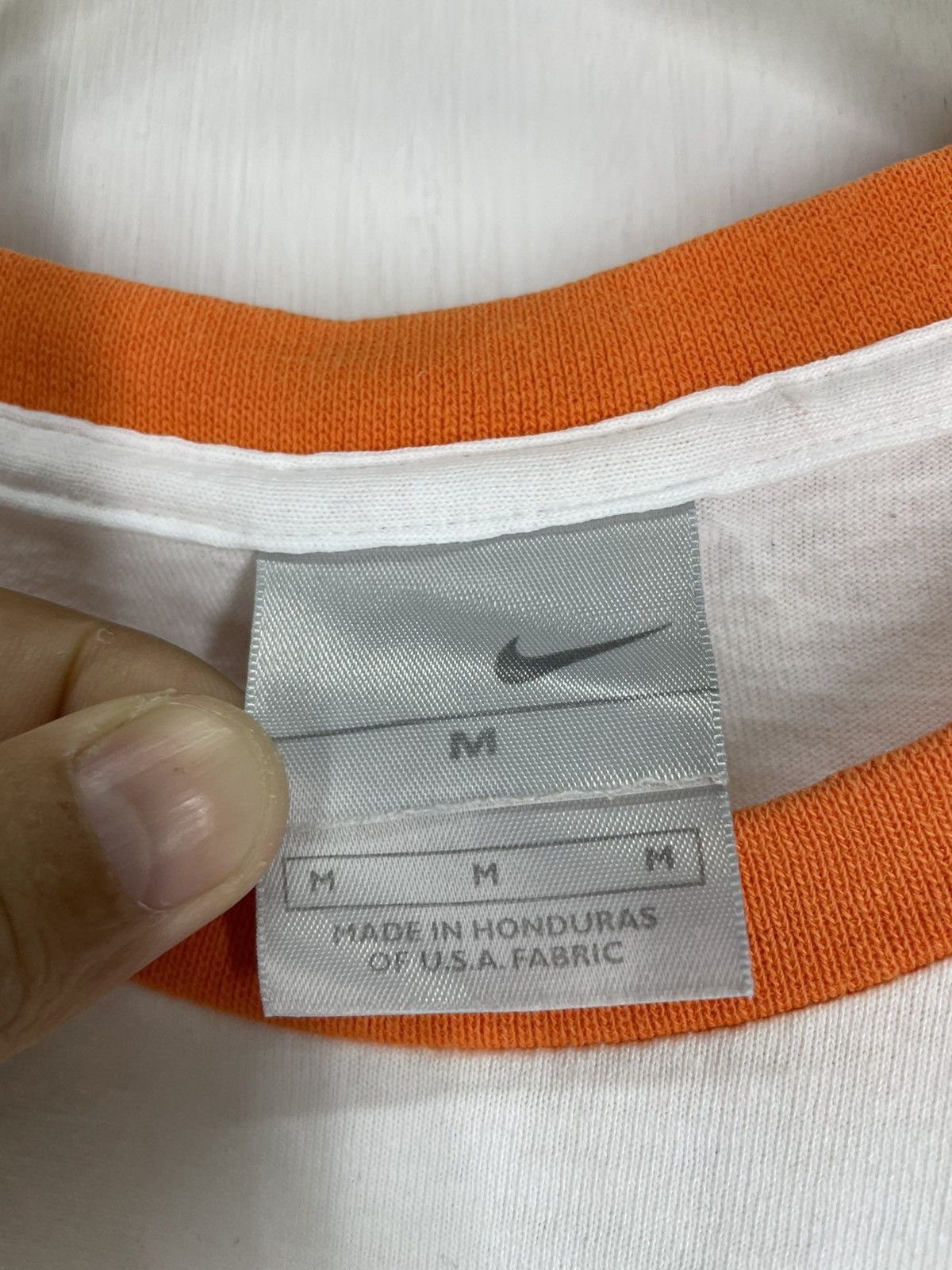 Nike Vintage Y2K Nike swoosh logo ringer t shirt Size US M / EU 48-50 / 2 - 5 Thumbnail
