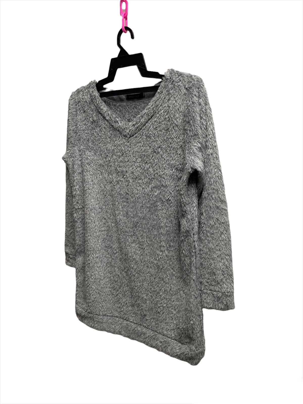 Japanese Brand × Vintage Mega Rare Chip Clip Faux Fur Women Long Sweatshirts Size M / US 6-8 / IT 42-44 - 3 Thumbnail