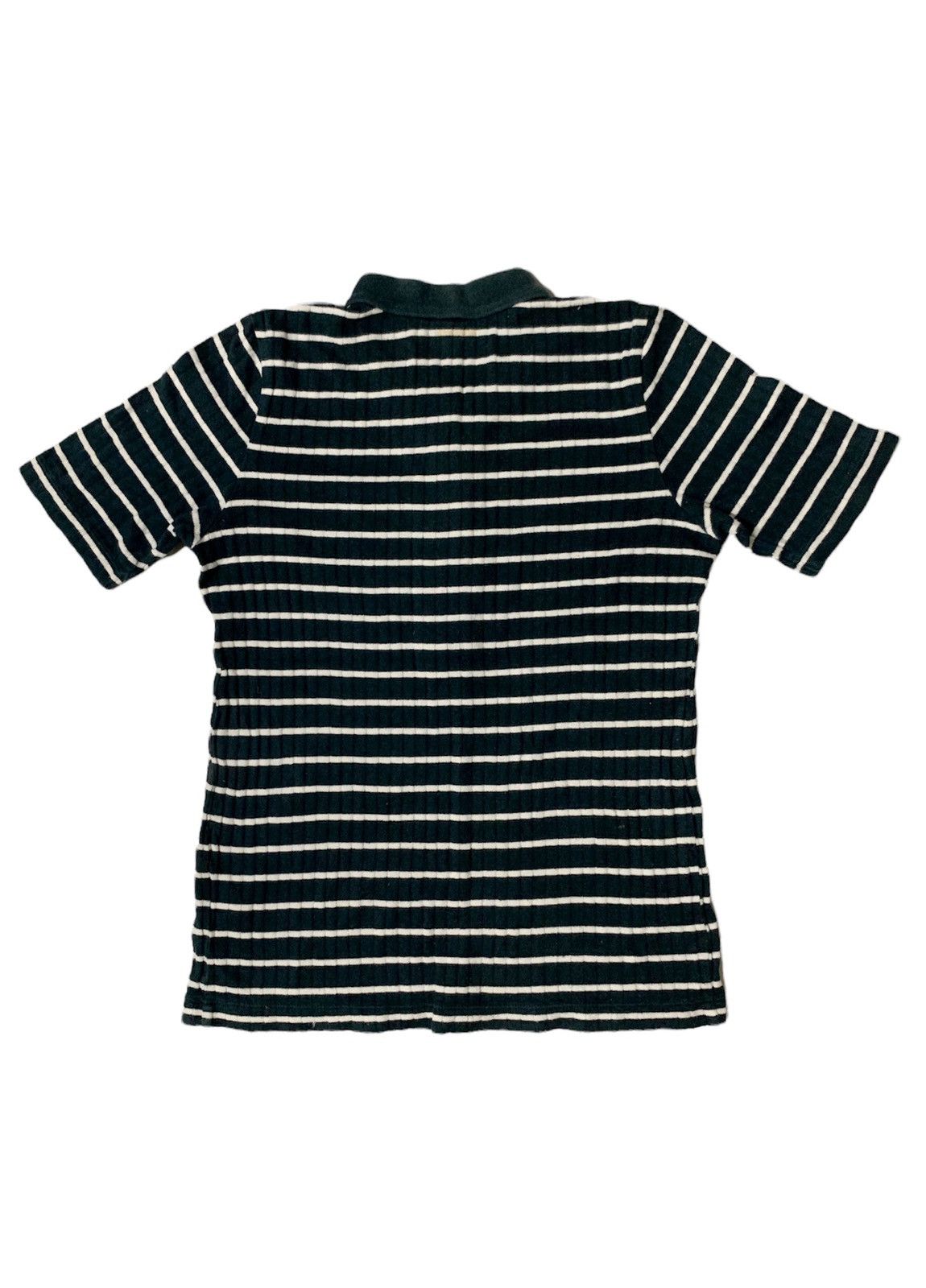 Japanese Brand × Other Uniqlo Striped Knitwear Collar Shirts Size US XS / EU 42 / 0 - 2 Thumbnail