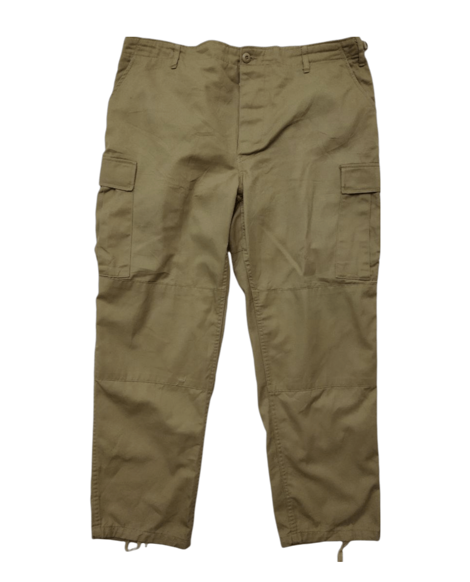 image of Best Offervintage Tru-Spec Military Cargo Pants in Cream, Men's (Size 42)